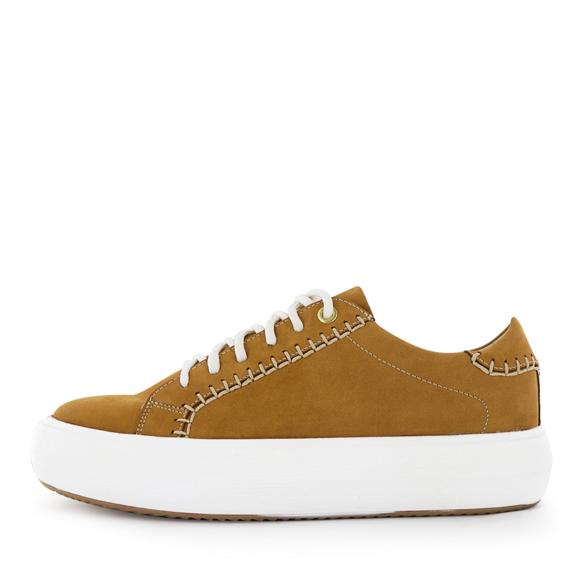 ZAPATILLAS CUERO MUJER ALEKSA05 MOSTAZA - 4