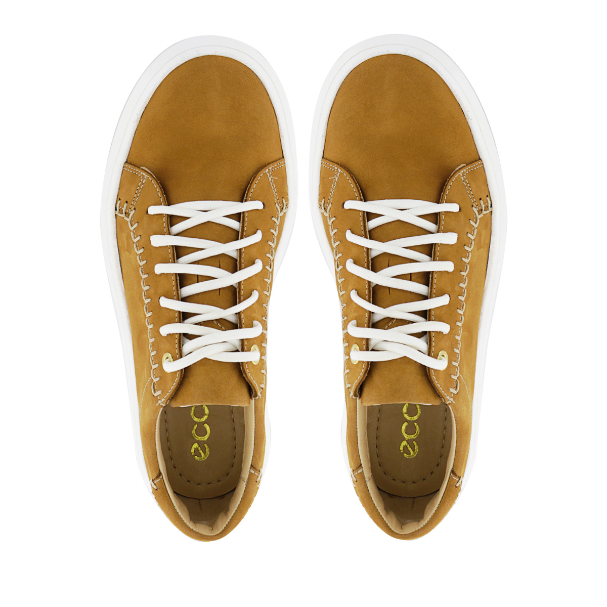 ZAPATILLAS CUERO MUJER ALEKSA05 MOSTAZA - 5