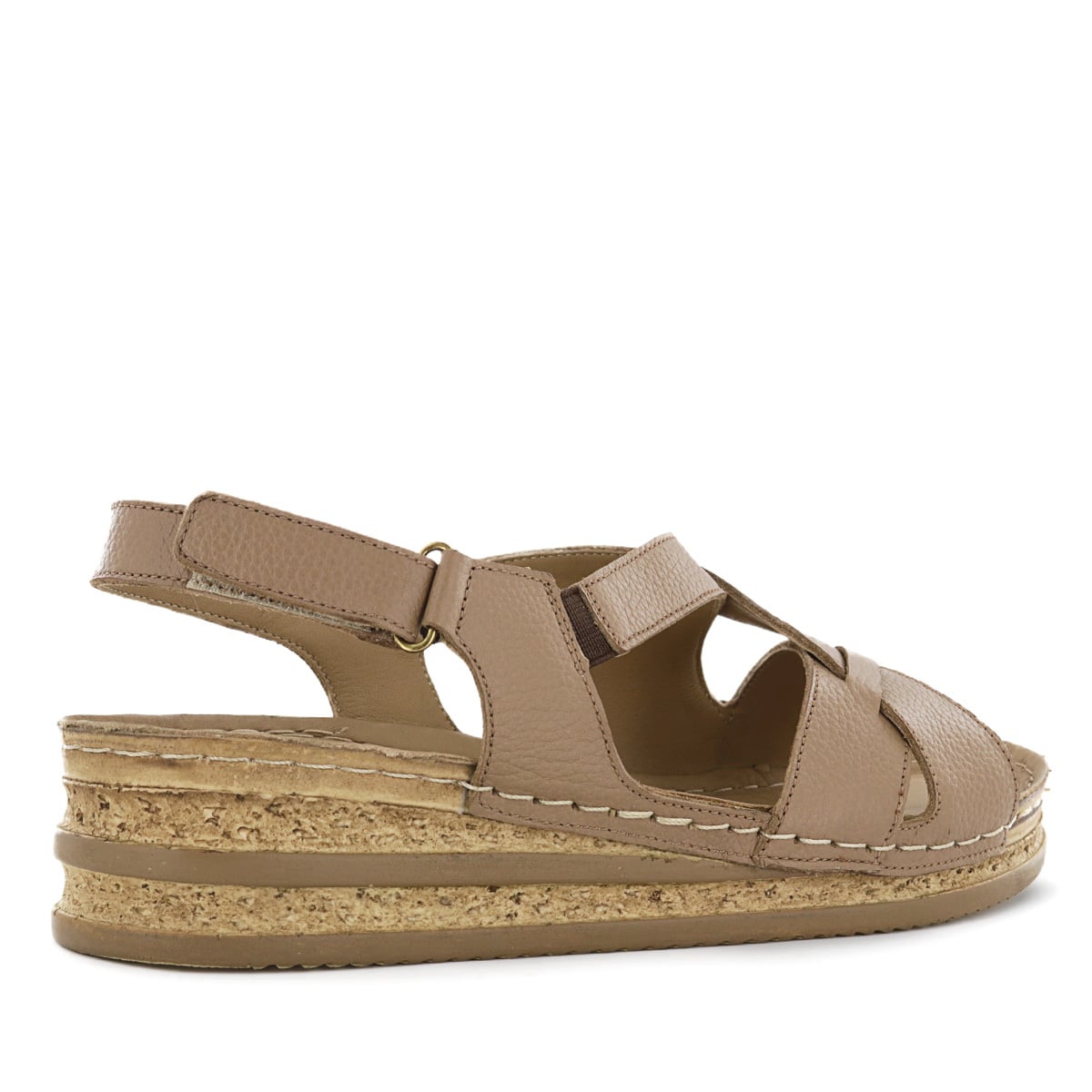 SANDALIAS CUERO MUJER HILDA02 COCOA - 3