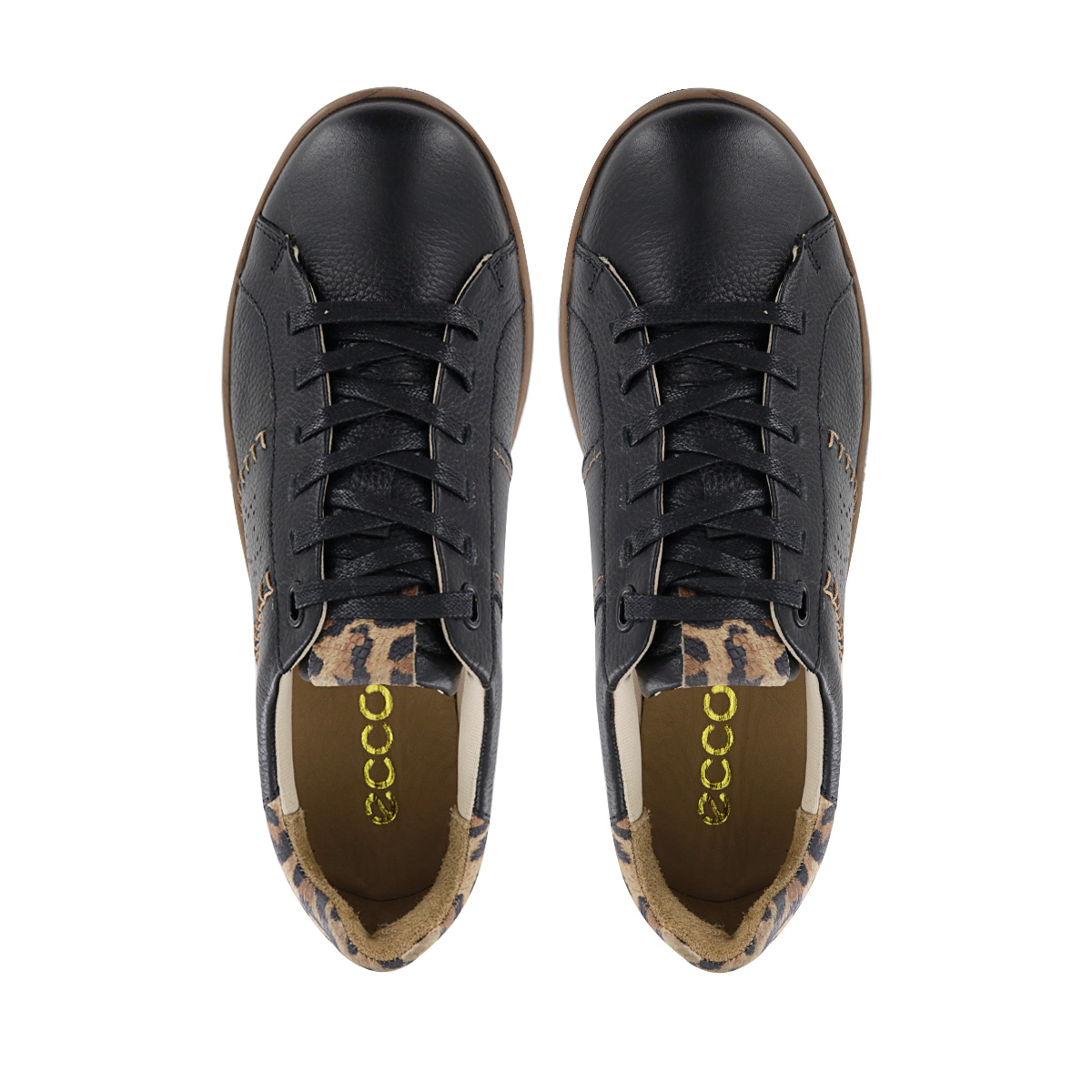 ZAPATILLAS CUERO MUJER MULAN05 NEGRO - 5