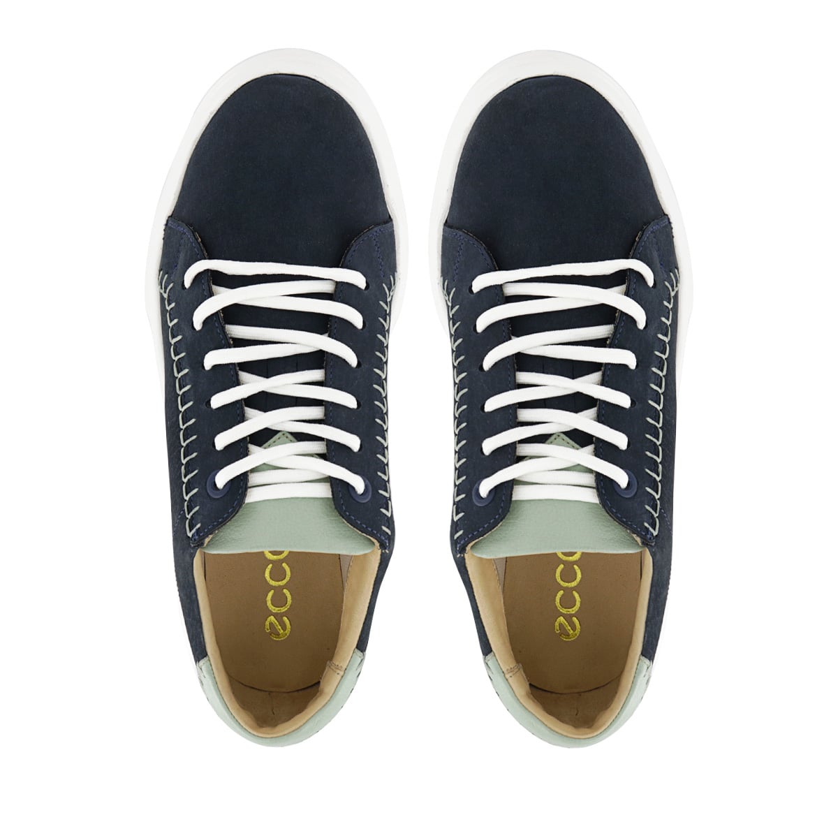 ZAPATILLAS CUERO MUJER MANUELA03 AZUL - 5