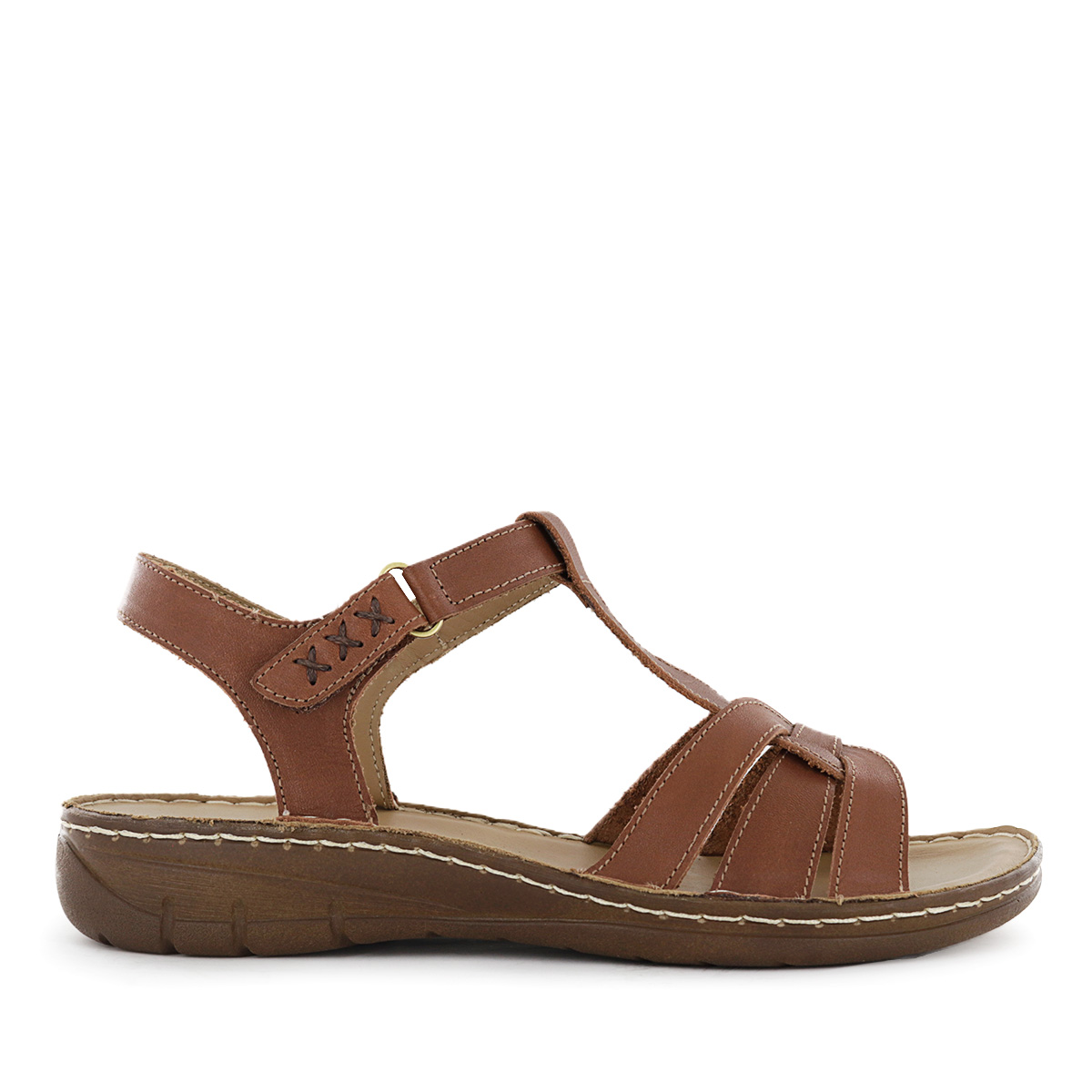 SANDALIAS CUERO MUJER BONNIE02 COBRE - 2