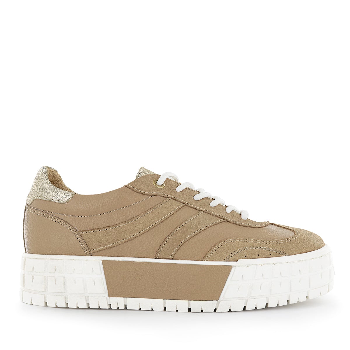 ZAPATILLAS CUERO MUJER SABINA02 LATTE - 2