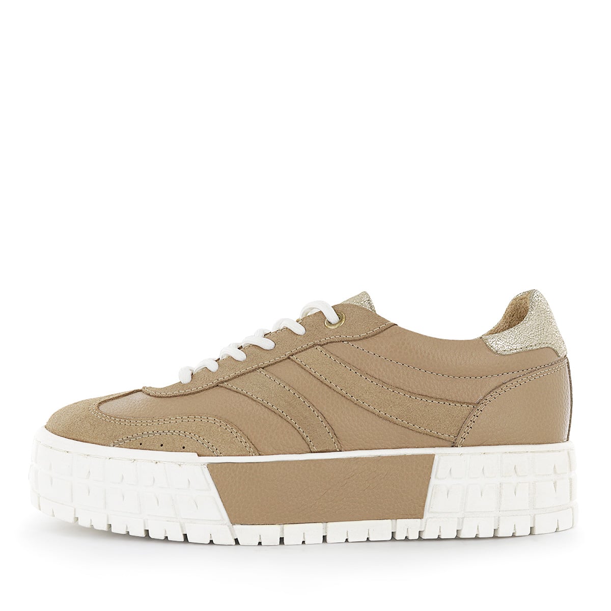 ZAPATILLAS CUERO MUJER SABINA02 LATTE - 4