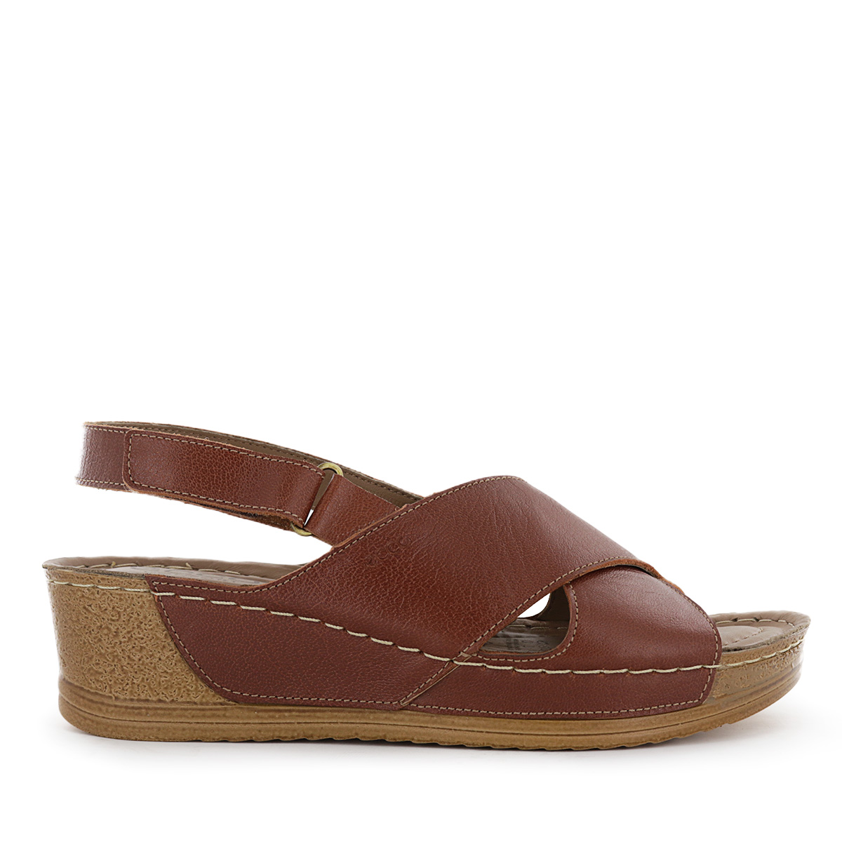 SANDALIAS CUERO MUJER BIBI03 TERRACOTA - 2