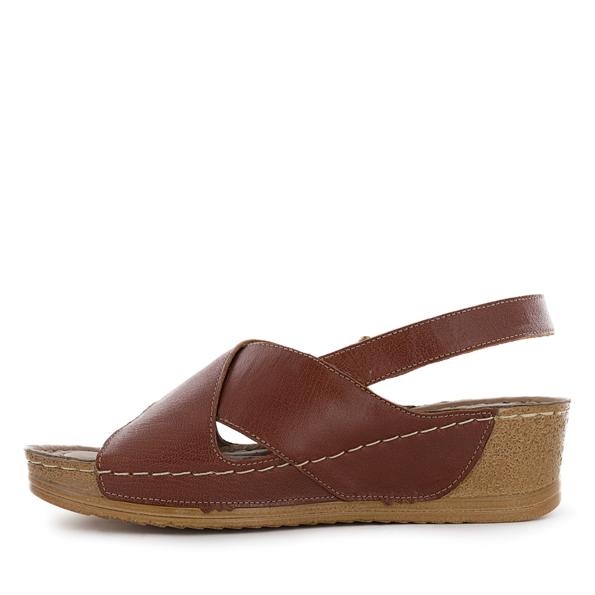 SANDALIAS CUERO MUJER BIBI03 TERRACOTA - 4