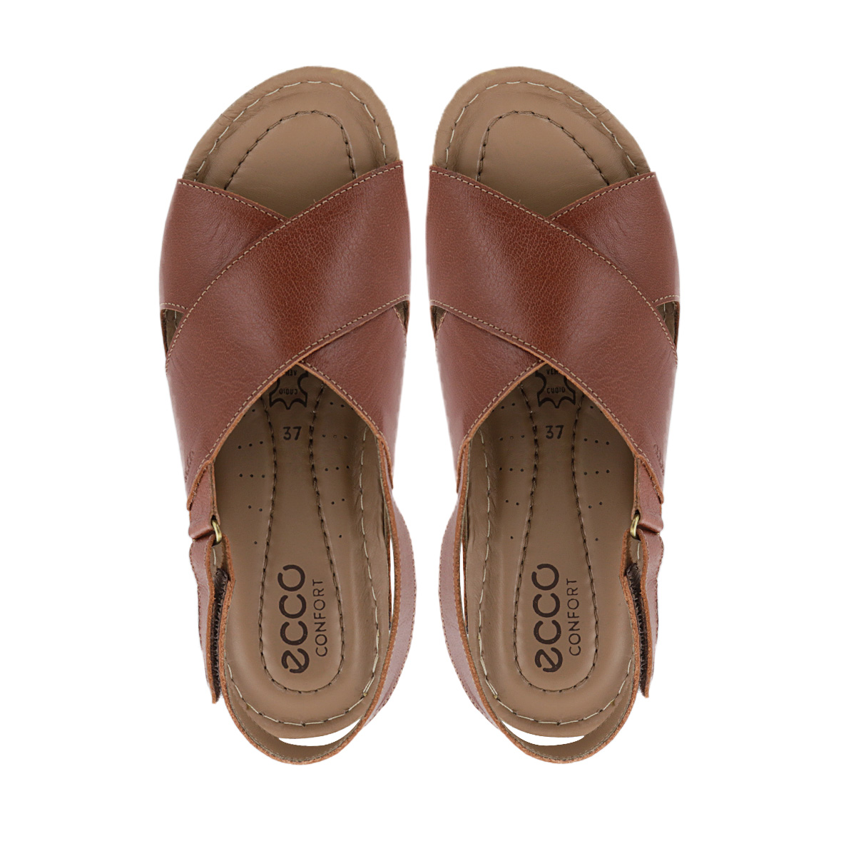 SANDALIAS CUERO MUJER BIBI03 TERRACOTA - 5