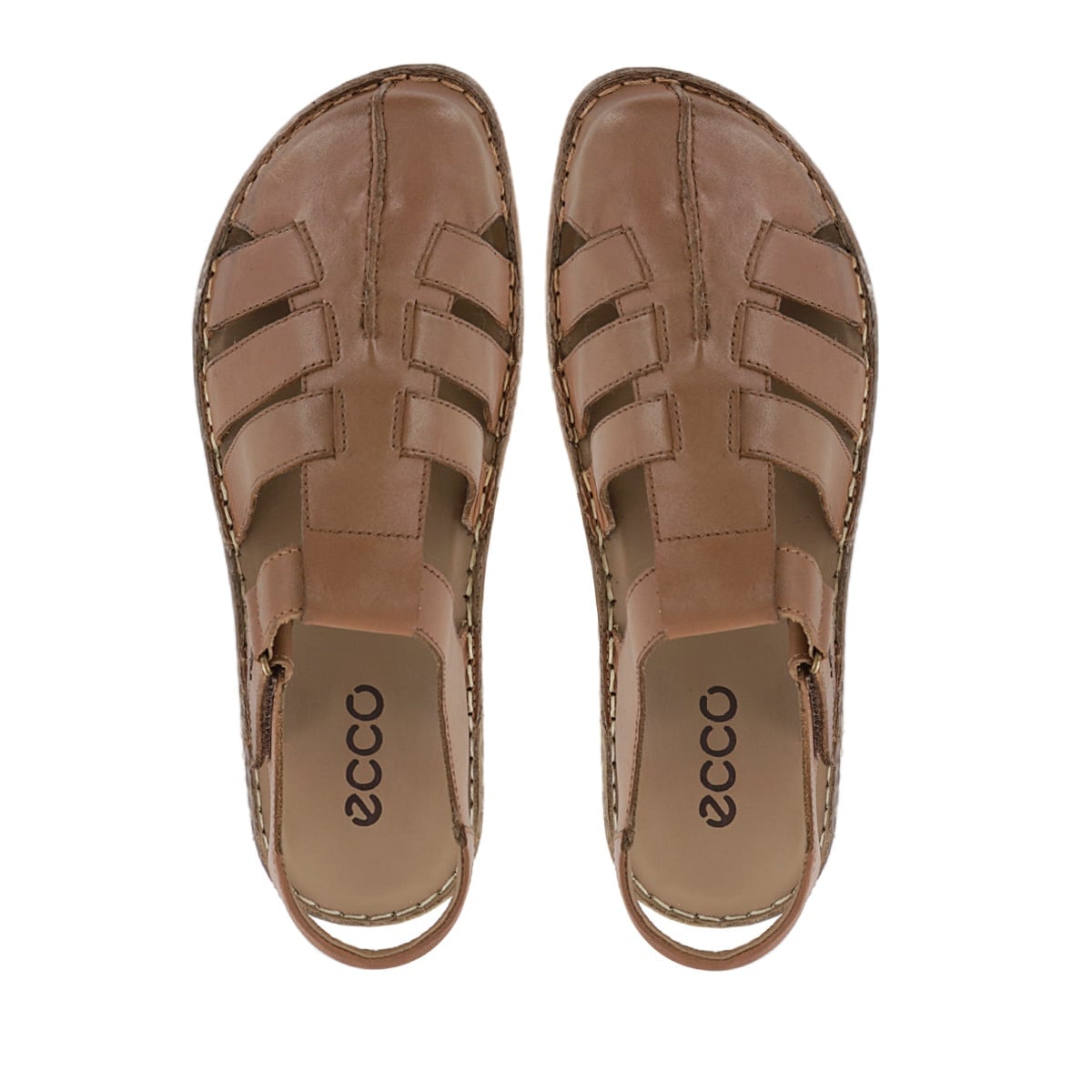 SANDALIAS CUERO MUJER BONNIE06 TOFFEE - 5