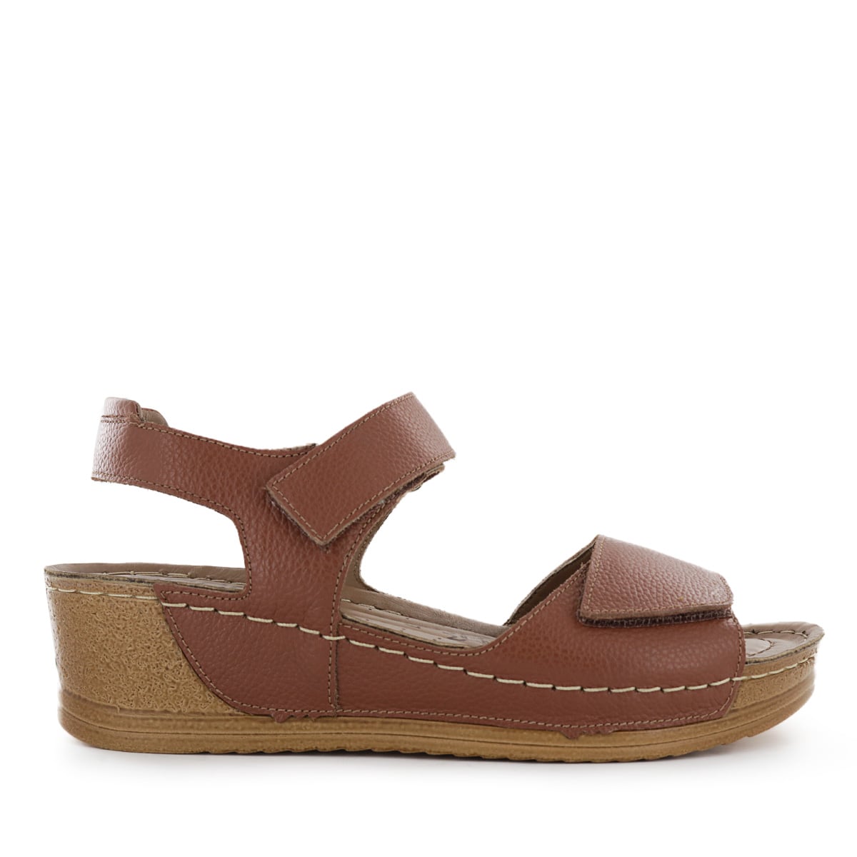 SANDALIAS CUERO MUJER BIBI02 COBRE - 2