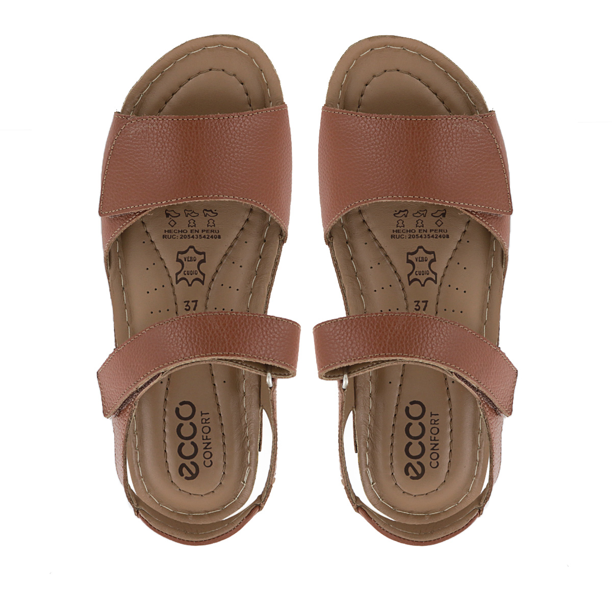 SANDALIAS CUERO MUJER BIBI02 COBRE - 5