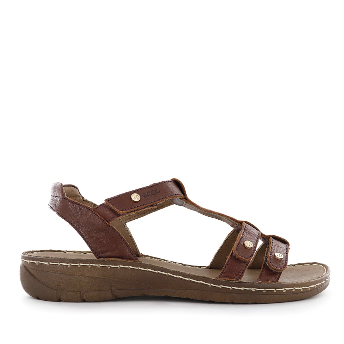 SANDALIAS CUERO MUJER BONNIE03 CASTAÑO - 2