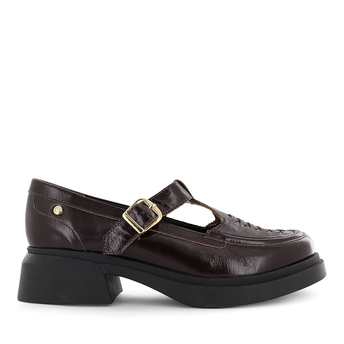 MOCASINES CUERO MUJER BAYA03 CHOCOLATE - 2