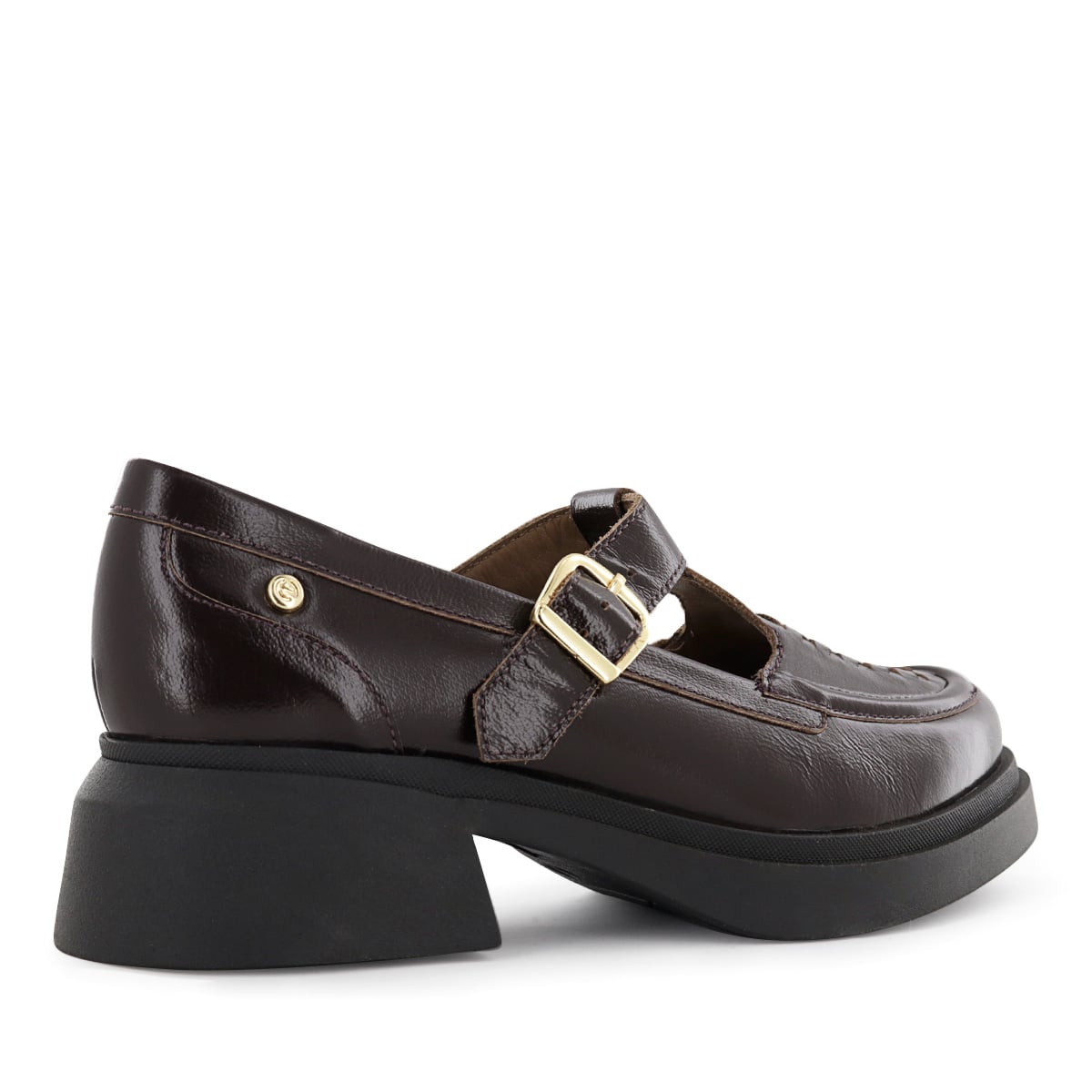 MOCASINES CUERO MUJER BAYA03 CHOCOLATE - 3