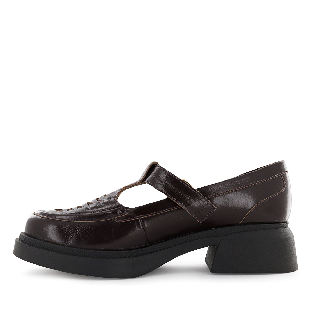 MOCASINES CUERO MUJER BAYA03 CHOCOLATE - 4
