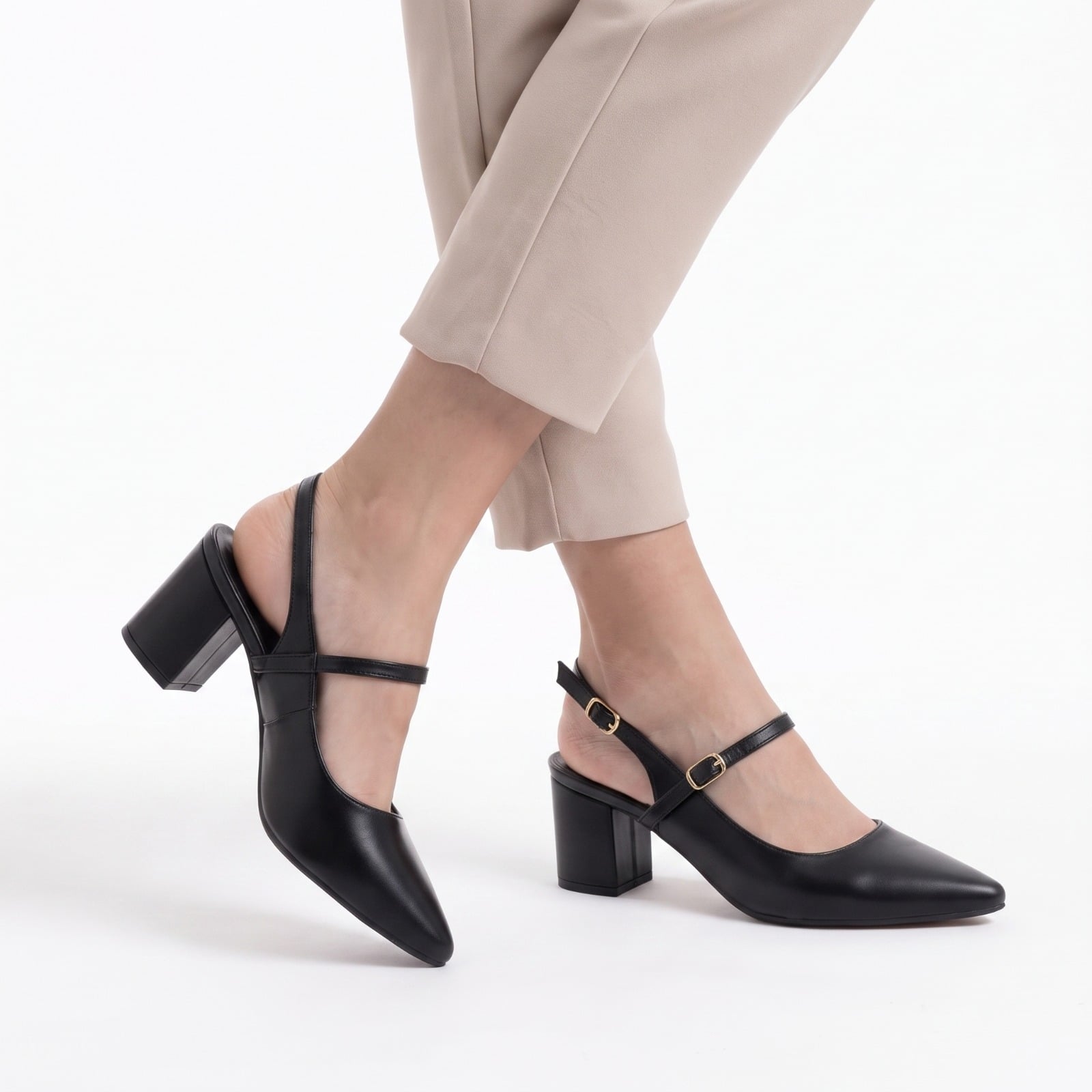 STILETTOS MUJER ARLETT04 NEGRO - 1
