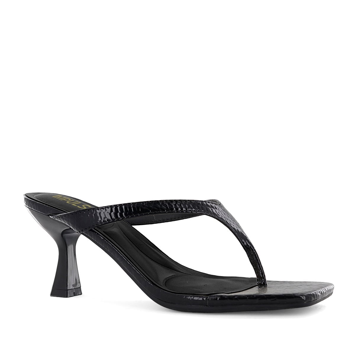 SANDALIAS TACO IMPULS MUJER JENNIE03 NEGRO - 1