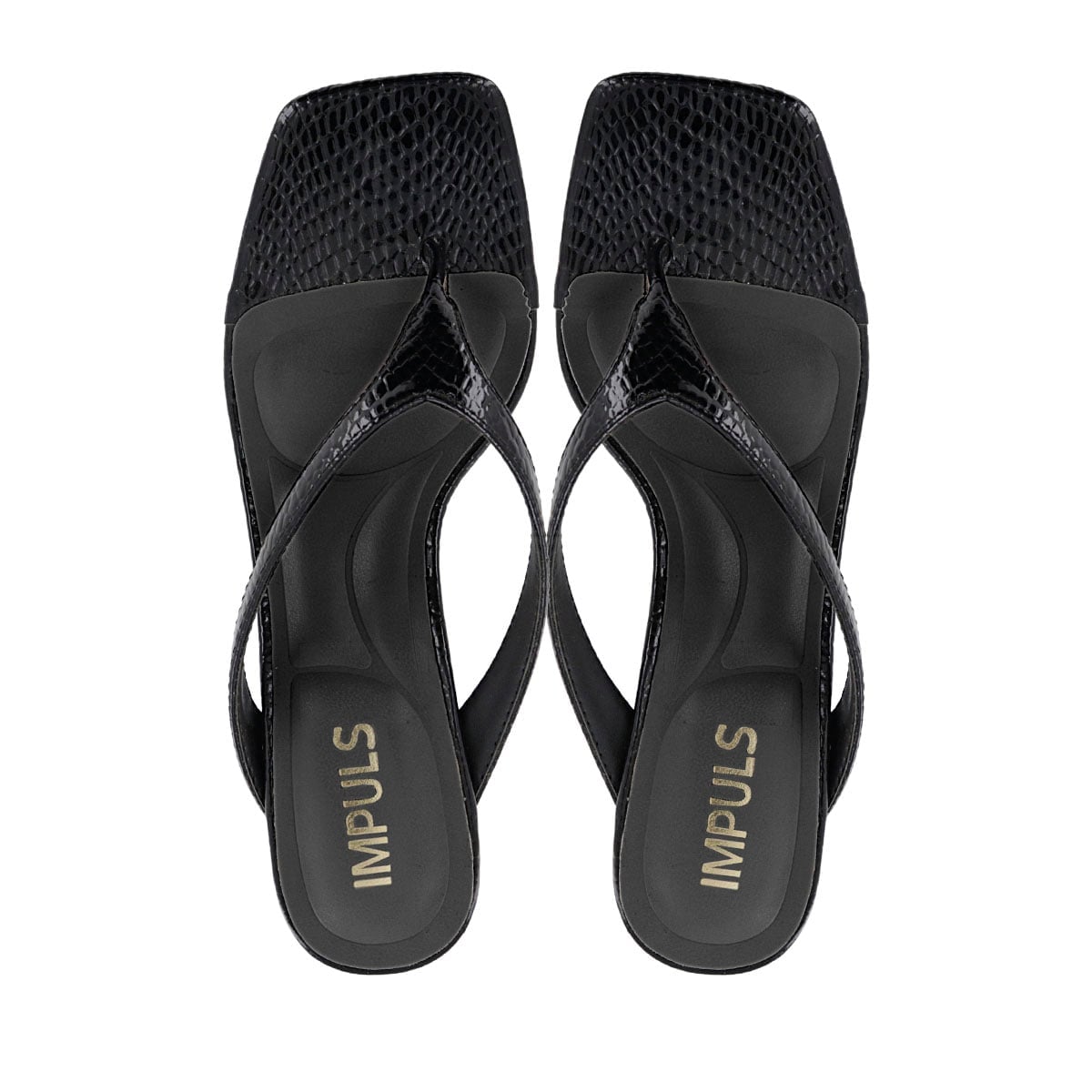 SANDALIAS TACO IMPULS MUJER JENNIE03 NEGRO - 5
