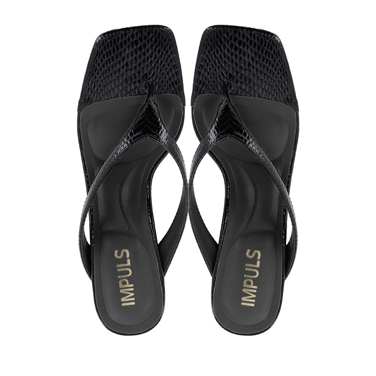 SANDALIAS TACO IMPULS MUJER JENNIE03 NEGRO - 5