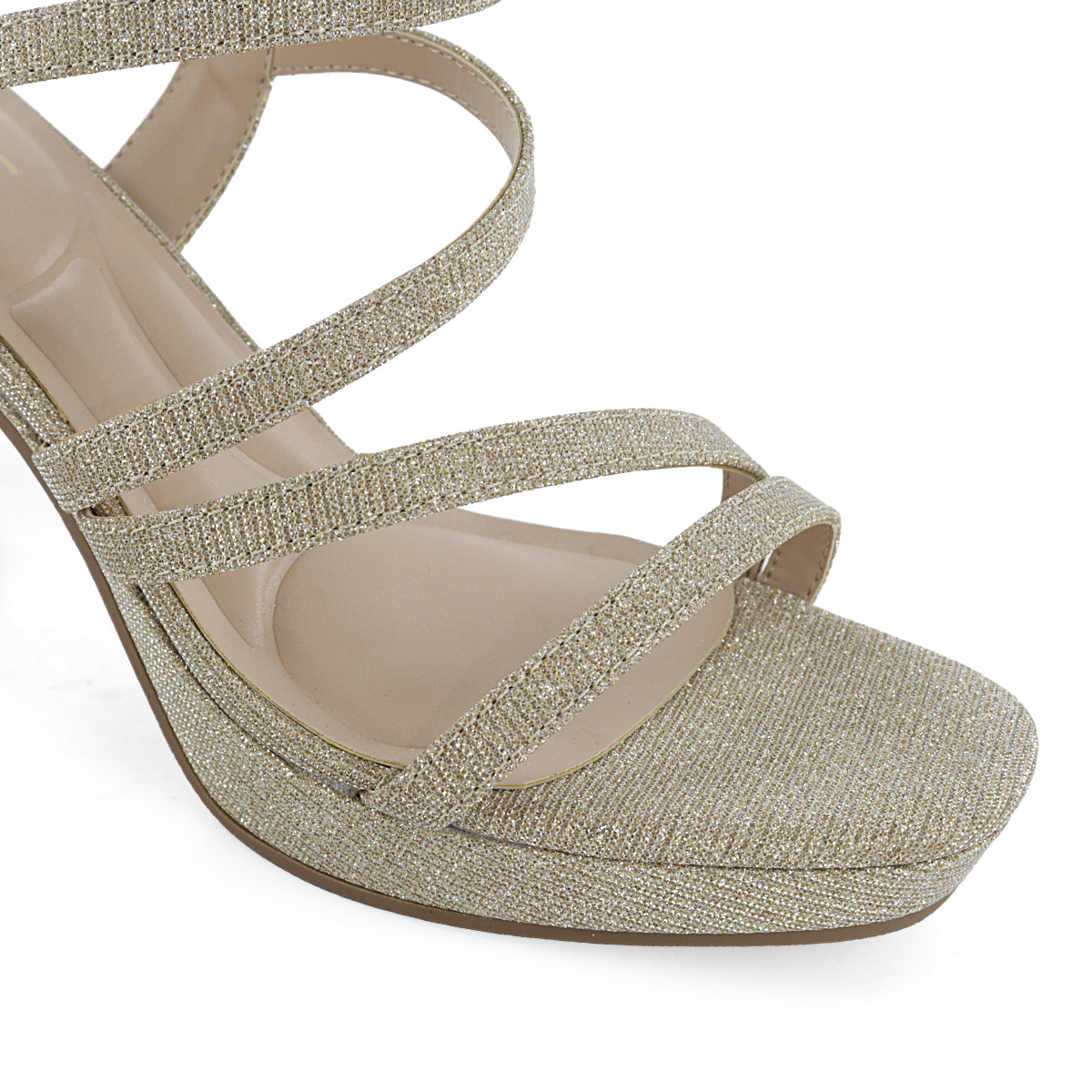 SANDALIAS TACO IMPULS MUJER ROSE06 ORO - 6