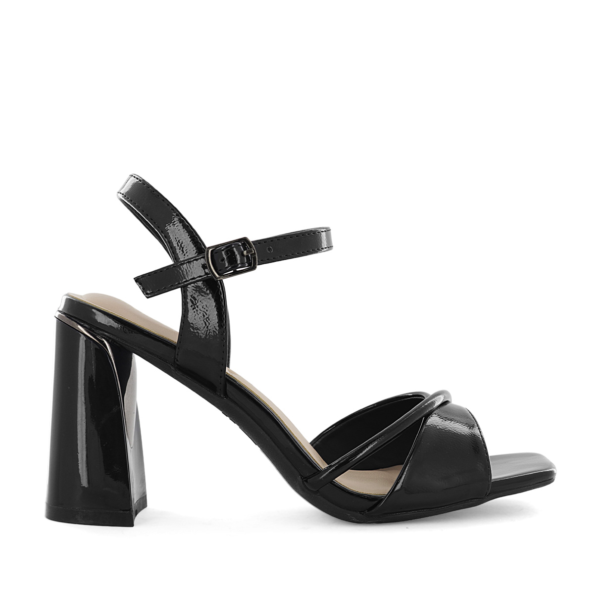 SANDALIAS TACO IMPULS MUJER JENNIE09 NEGRO - 2