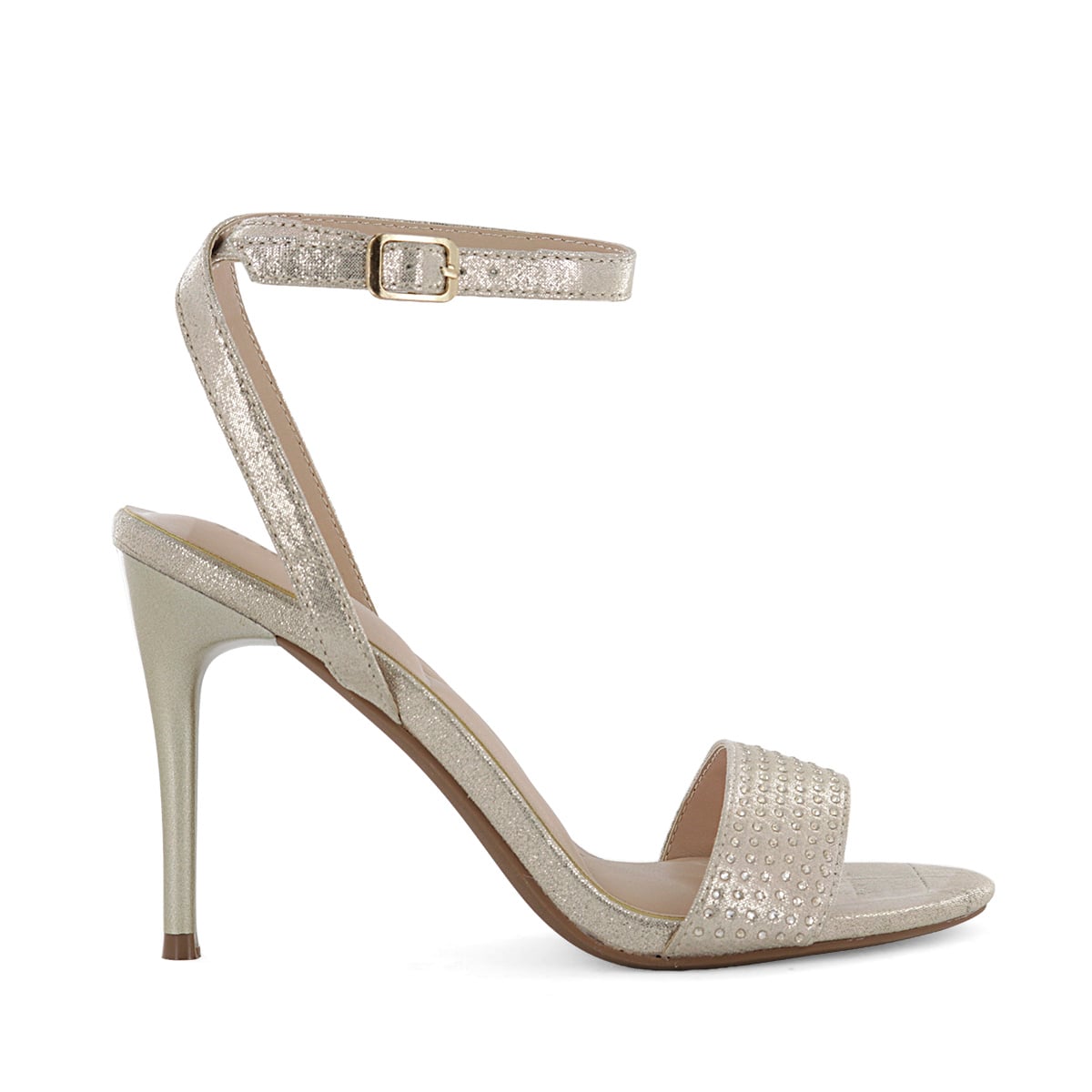 SANDALIAS TACO IMPULS MUJER ROSE04 ORO - 2