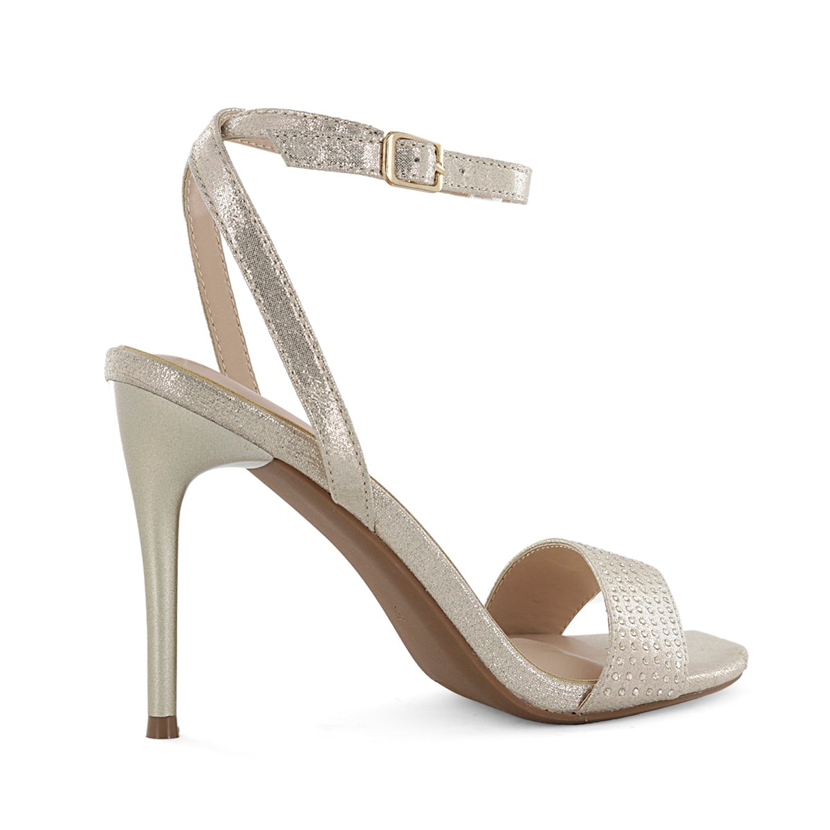 SANDALIAS TACO IMPULS MUJER ROSE04 ORO - 3