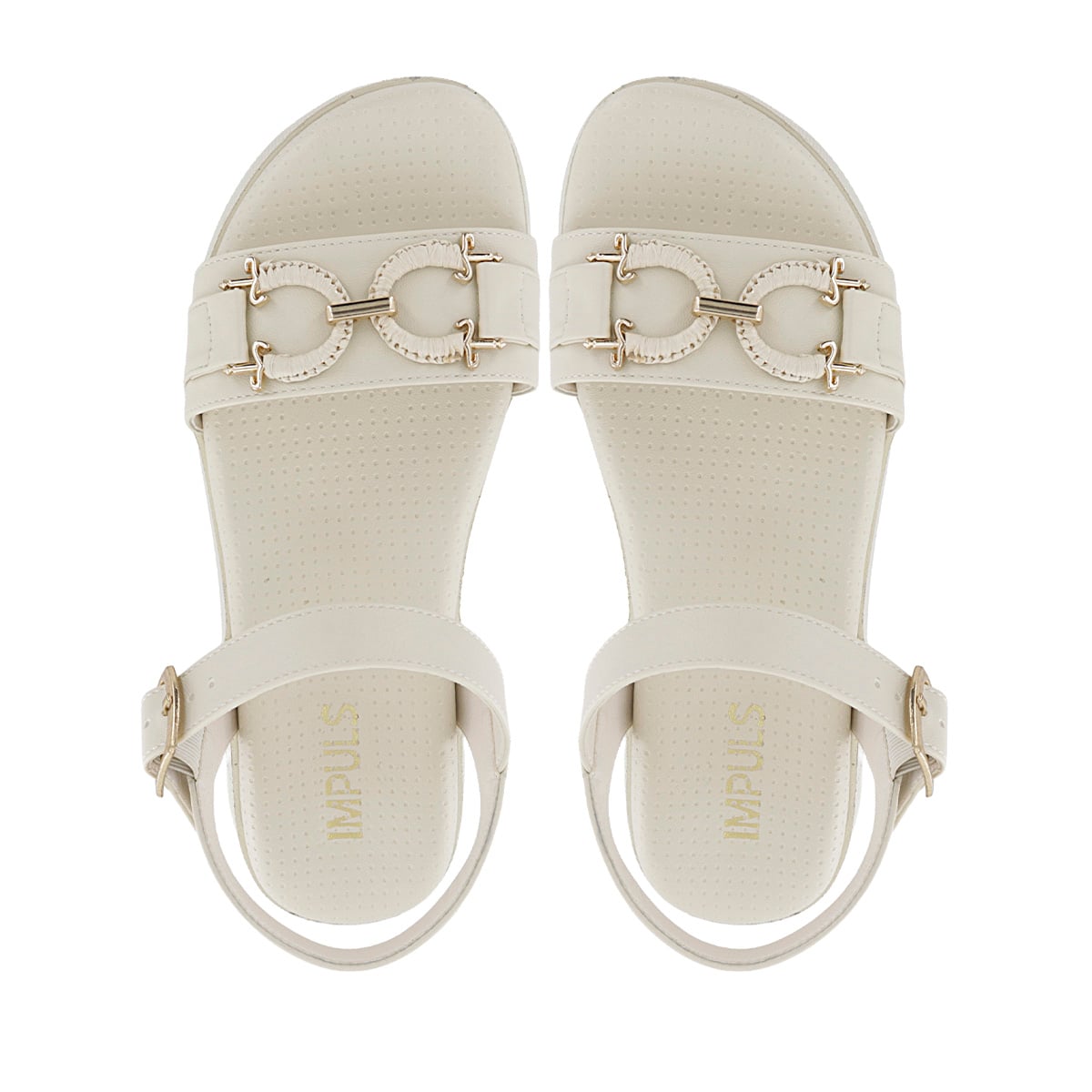 SANDALIAS CUÑA IMPULS MUJER AINA06 HIELO - 5