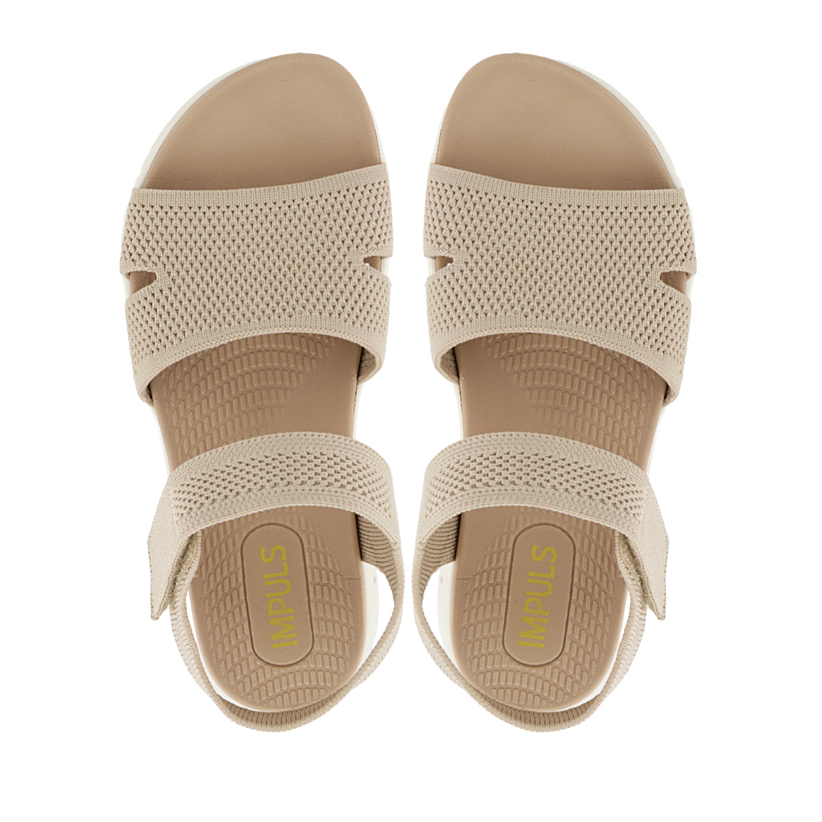 SANDALIAS CUÑA IMPULS MUJER HEIDI07 BEIGE - 5