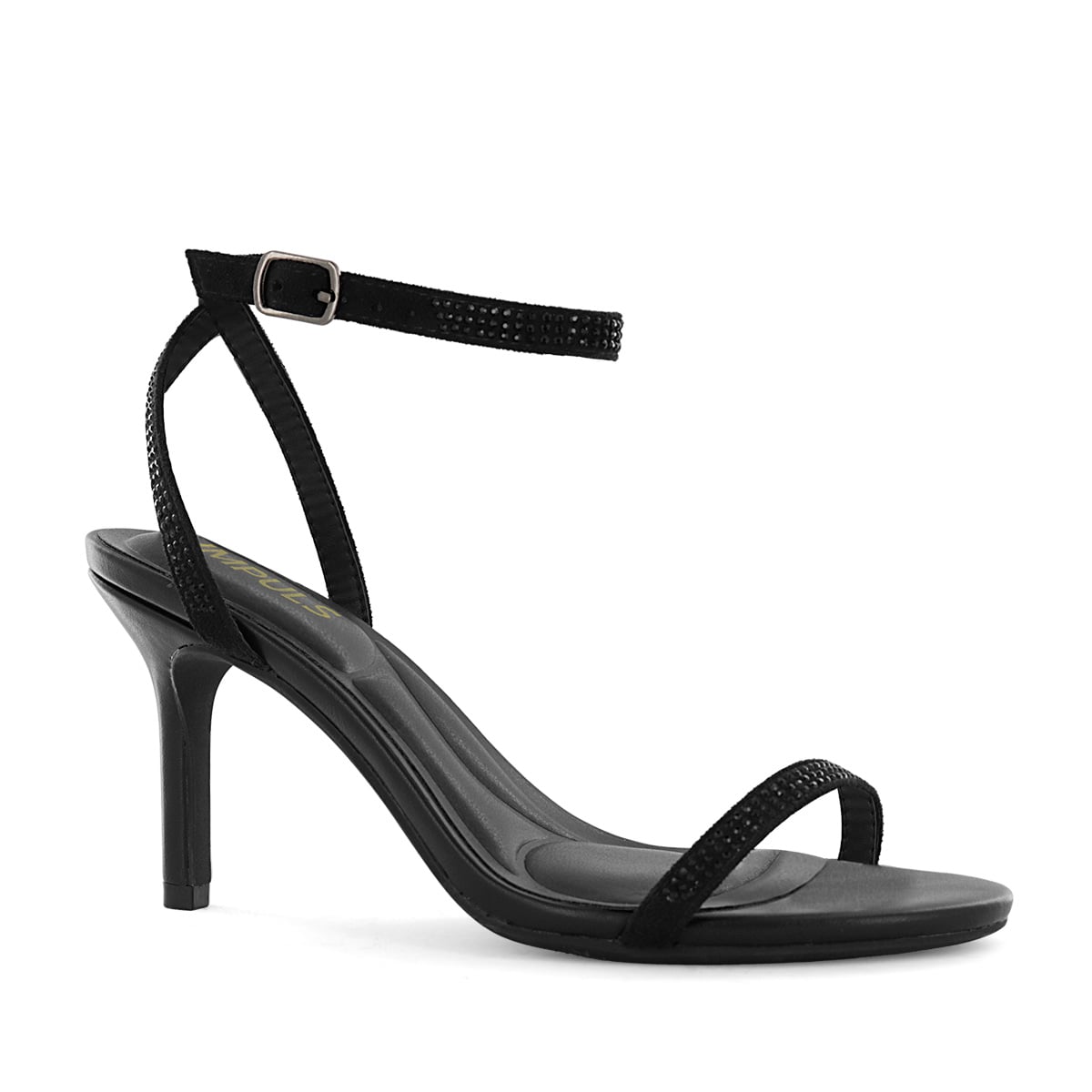 SANDALIAS TACO IMPULS MUJER JENNIE02 NEGRO - 1