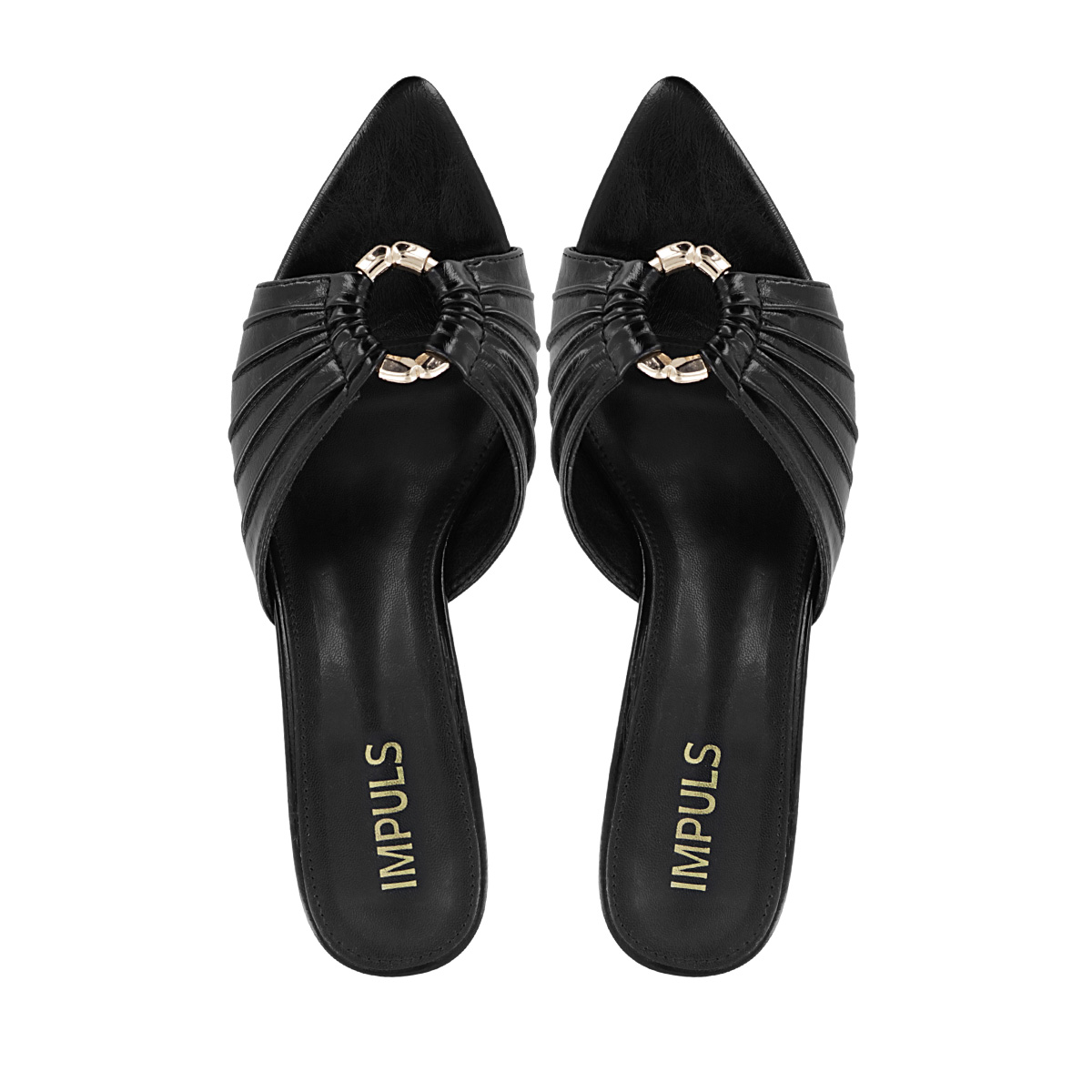 SANDALIAS TACO IMPULS MUJER JENNIE05 NEGRO - 5