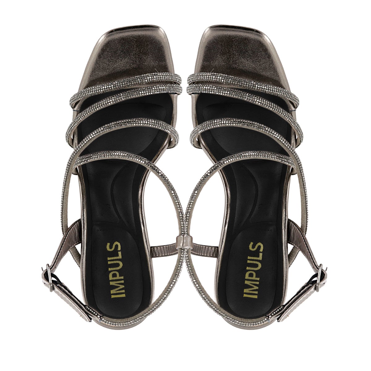 SANDALIAS TACO IMPULS MUJER ROSE03 PEWTER - 5