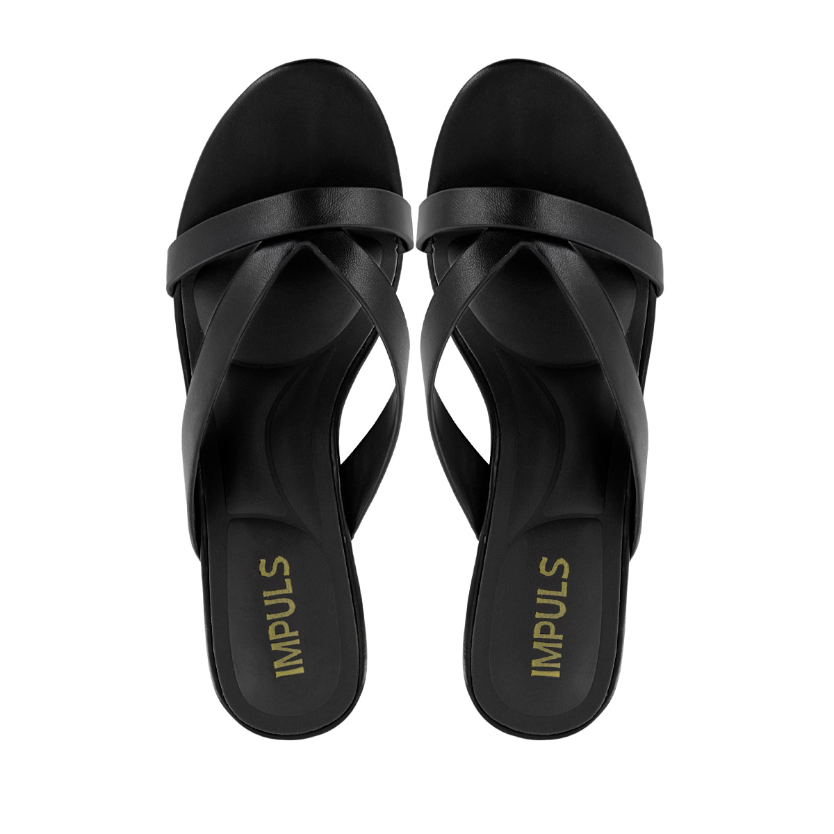 SANDALIAS CUÑA IMPULS MUJER JENNIE10 NEGRO - 5