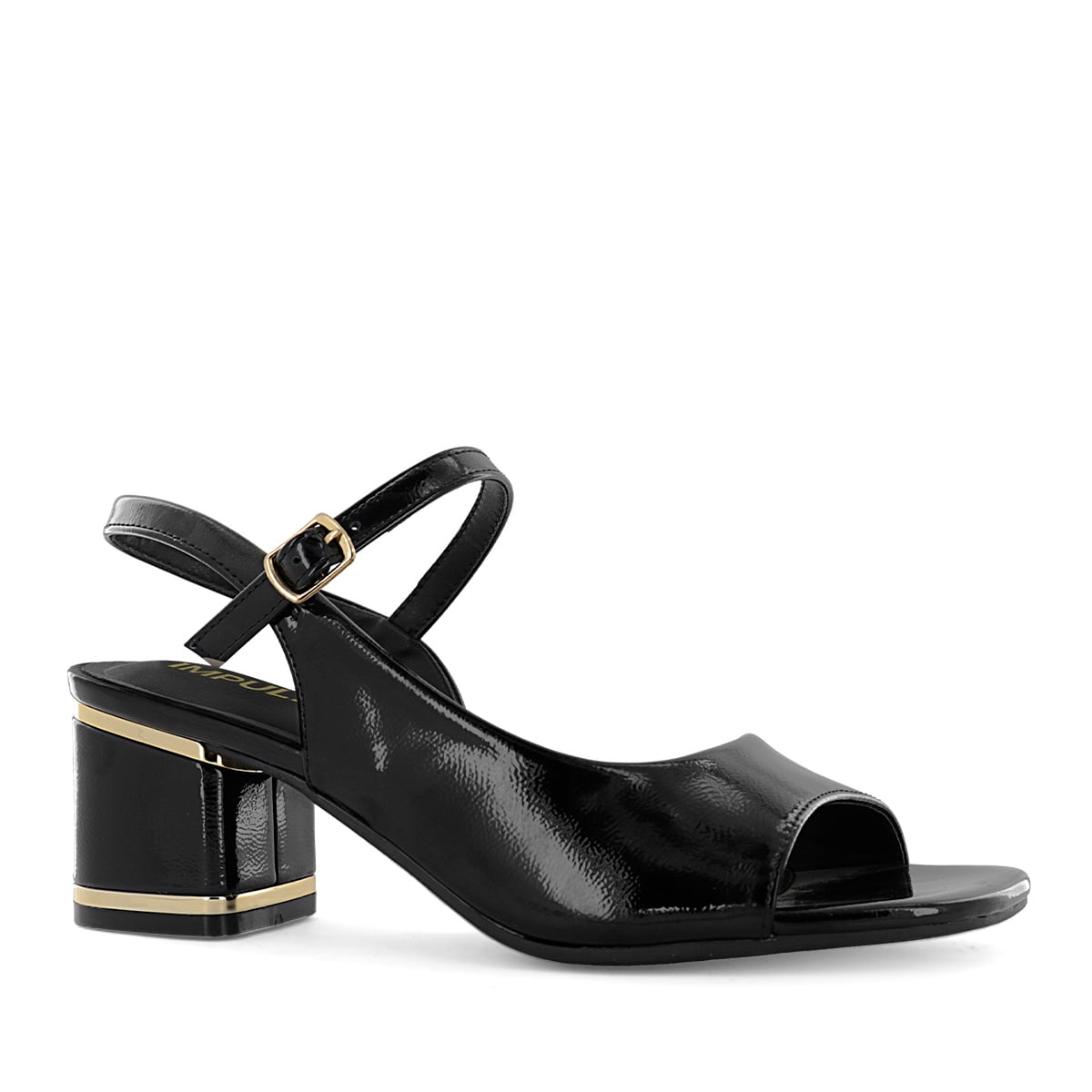 SANDALIAS TACO IMPULS MUJER JENNIE08 NEGRO - 1
