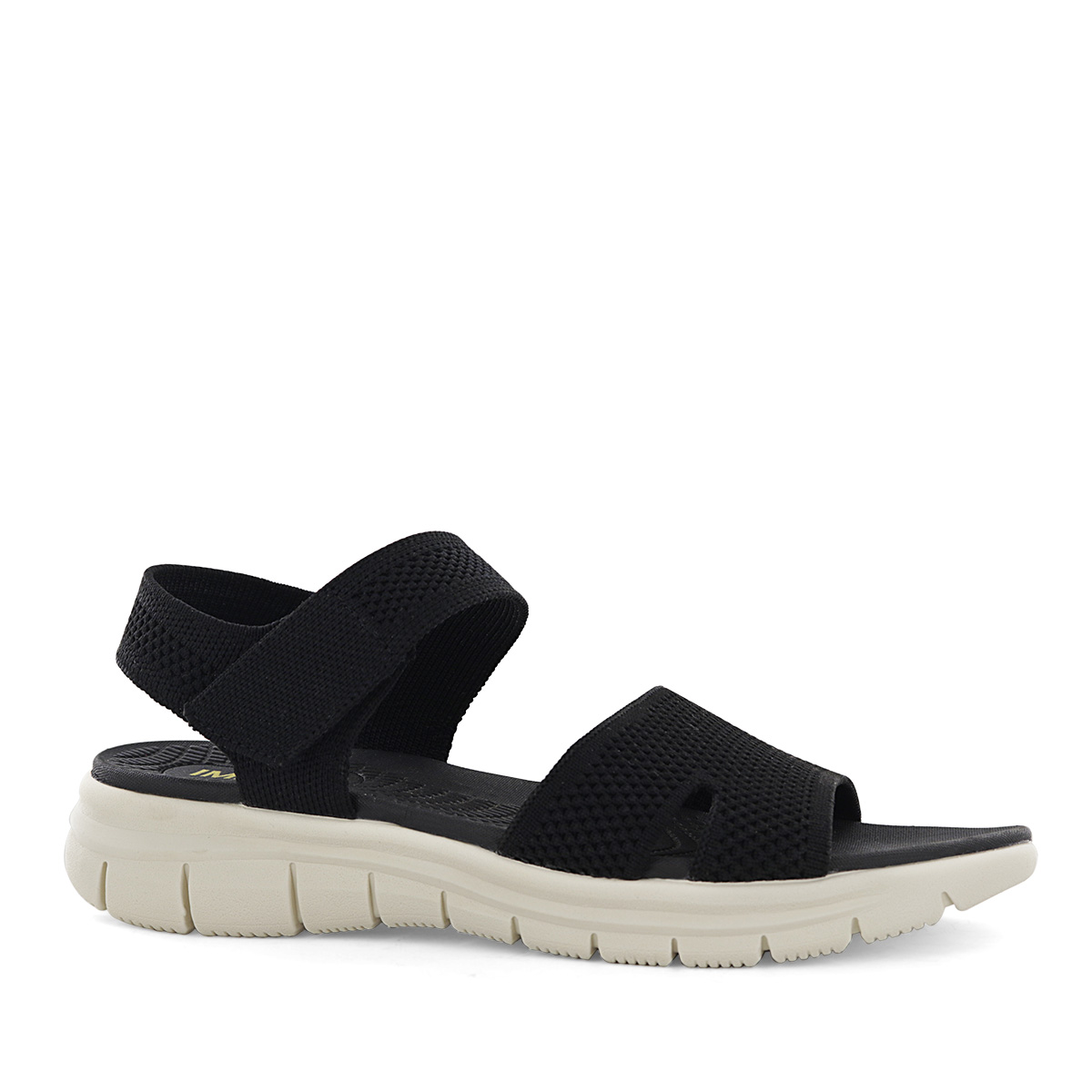 SANDALIAS CUÑA IMPULS MUJER HEIDI07 NEGRO - 1