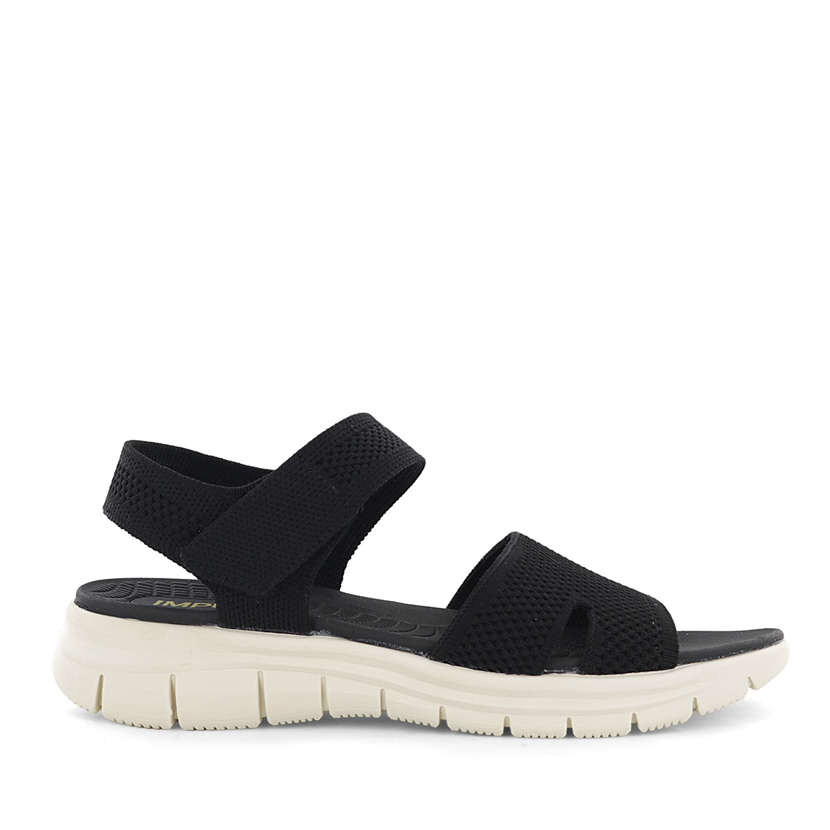 SANDALIAS CUÑA IMPULS MUJER HEIDI07 NEGRO - 2