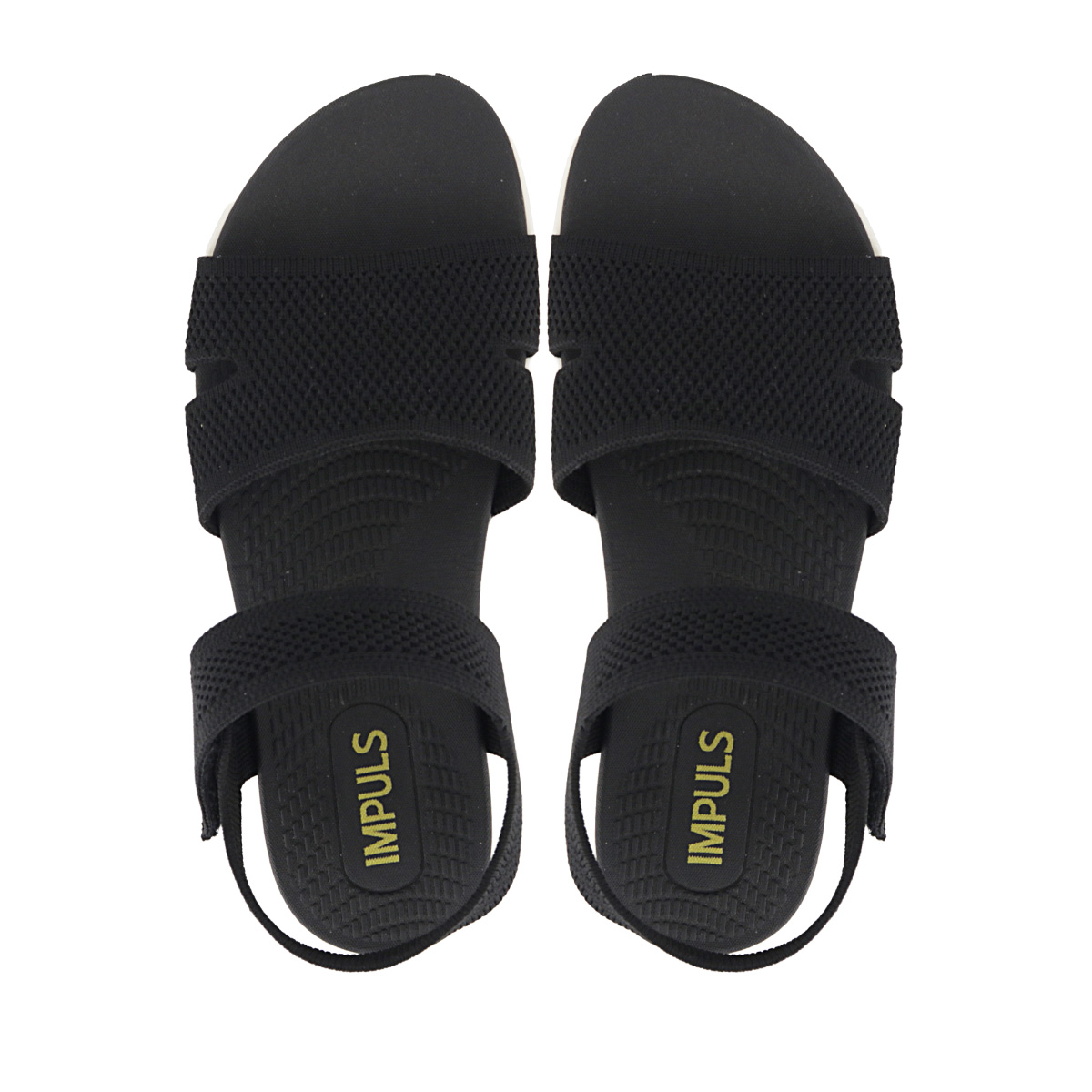 SANDALIAS CUÑA IMPULS MUJER HEIDI07 NEGRO - 5