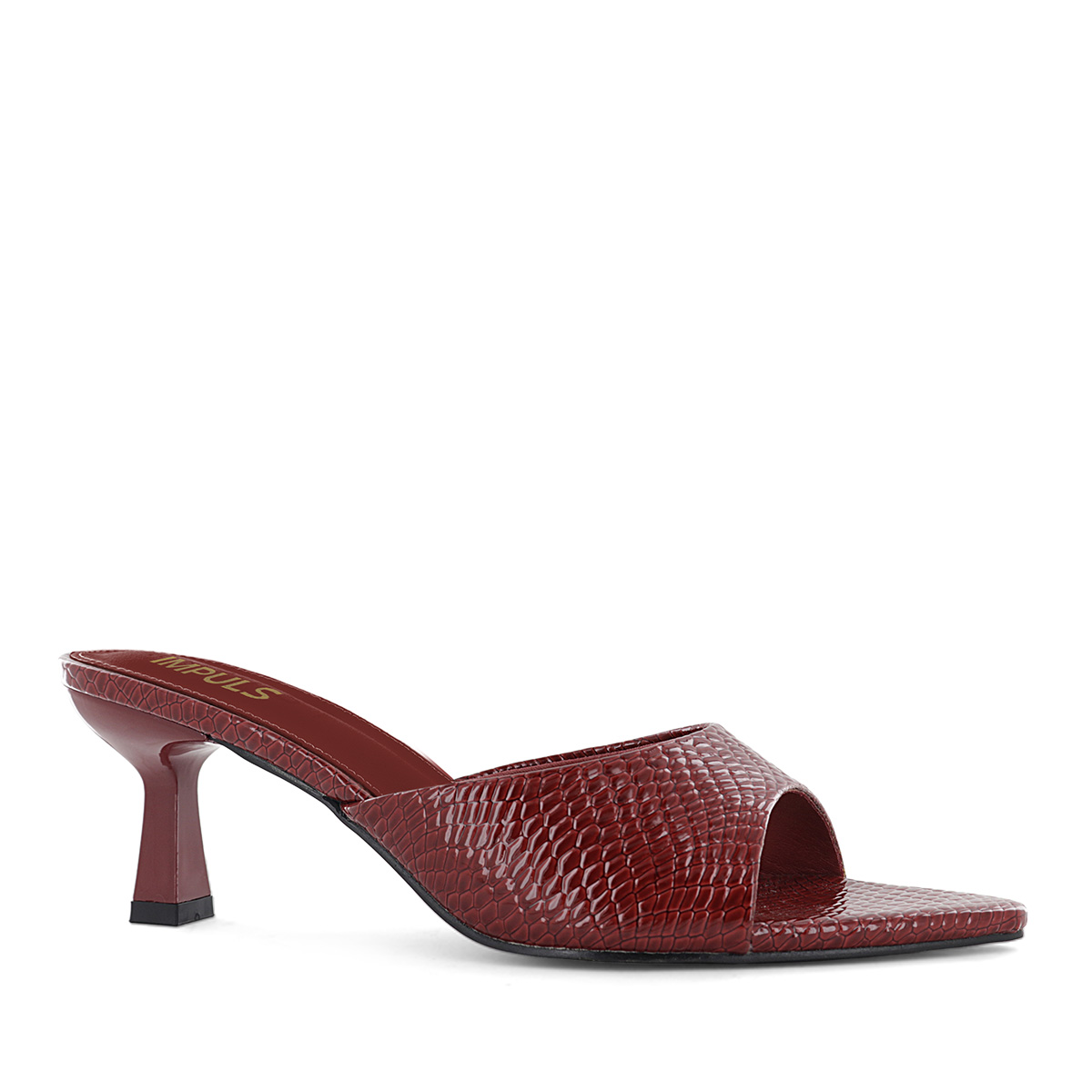 SANDALIAS TACO IMPULS MUJER JENNIE06 ROJO - 1