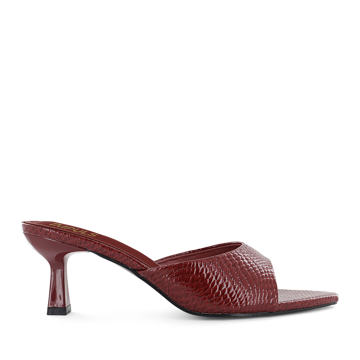 SANDALIAS TACO IMPULS MUJER JENNIE06 ROJO - 2