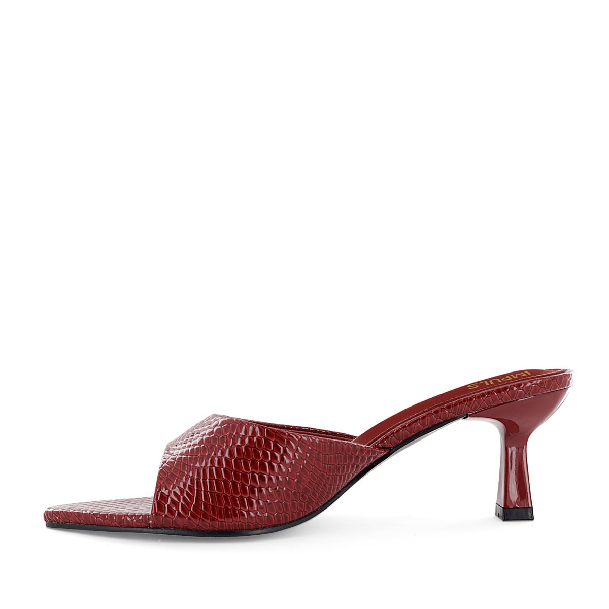 SANDALIAS TACO IMPULS MUJER JENNIE06 ROJO - 4