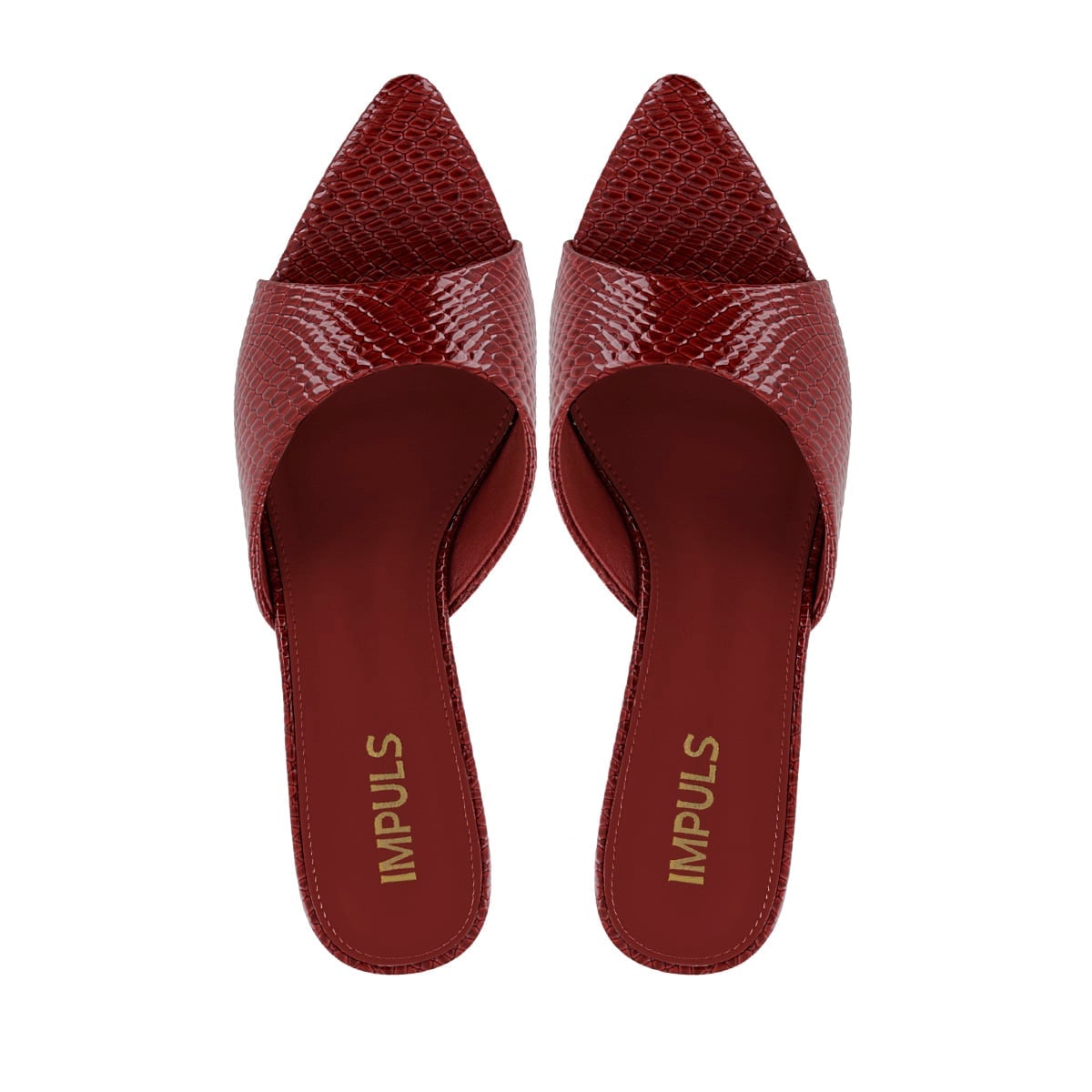 SANDALIAS TACO IMPULS MUJER JENNIE06 ROJO - 5