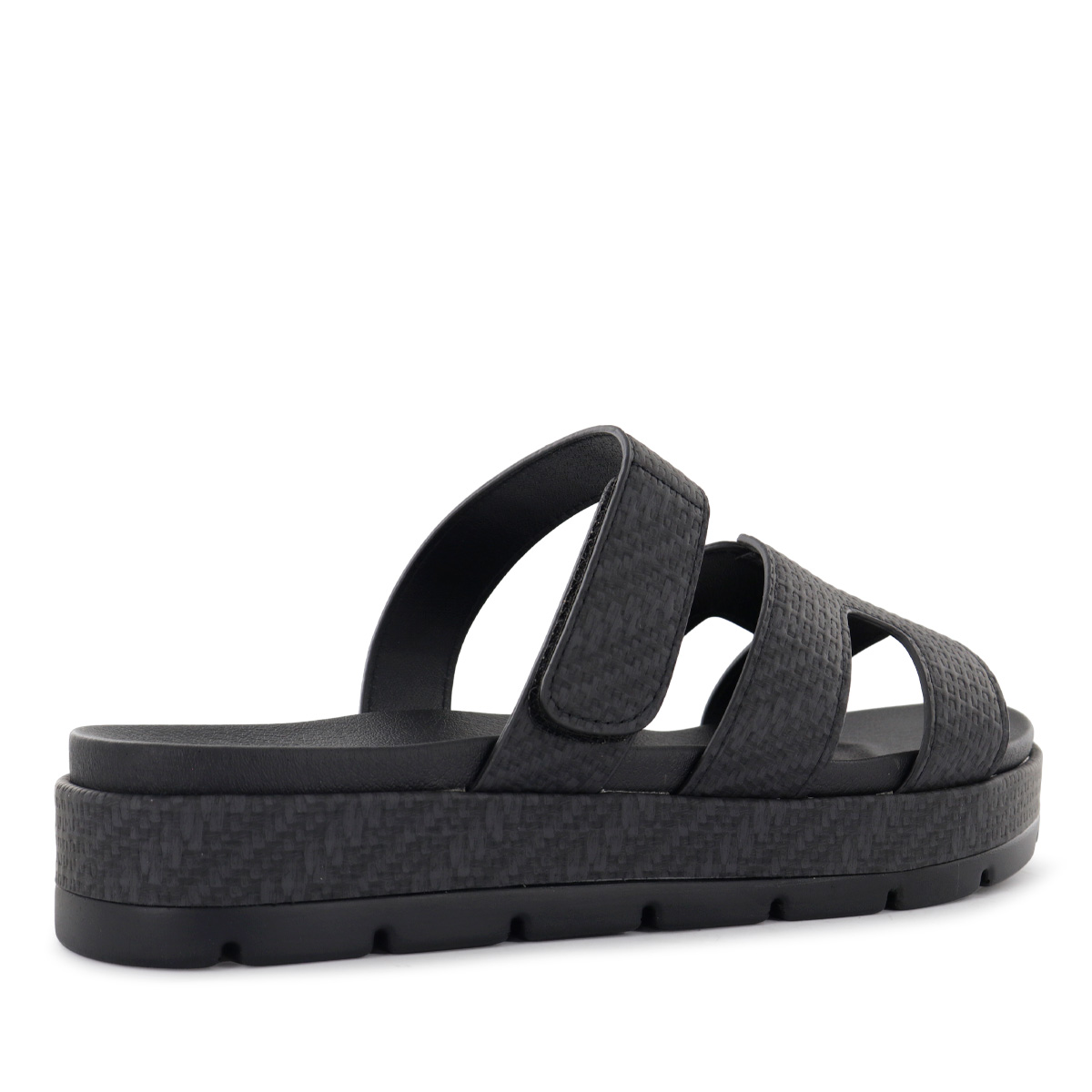 SANDALIAS CUÑA MUJER KESHA10 NEGRO - 3