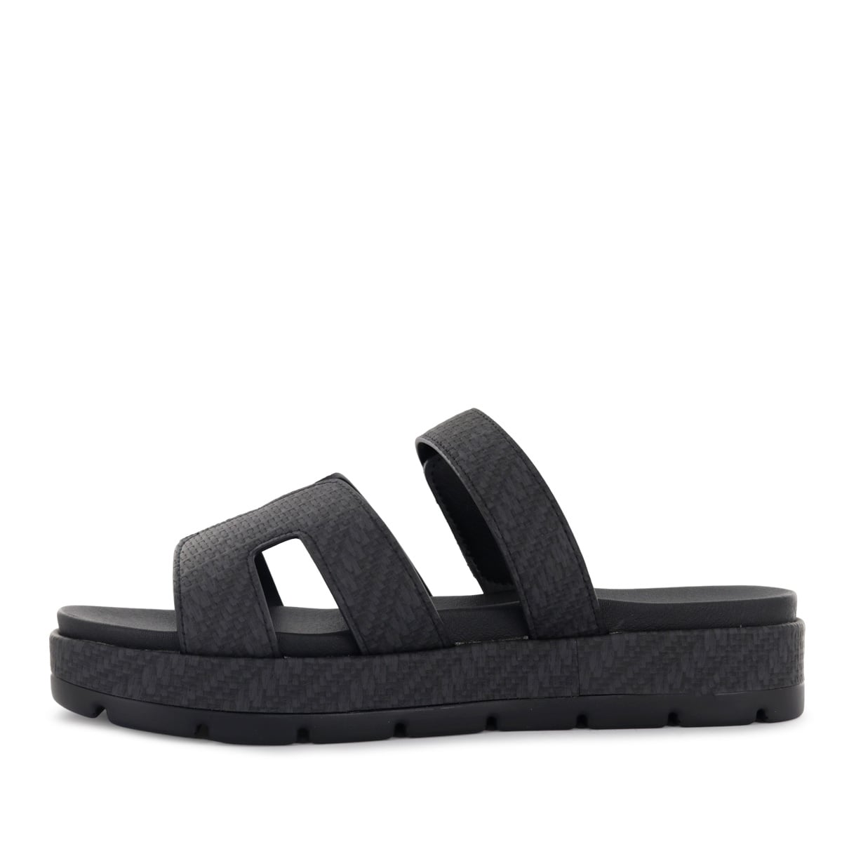 SANDALIAS CUÑA MUJER KESHA10 NEGRO - 4