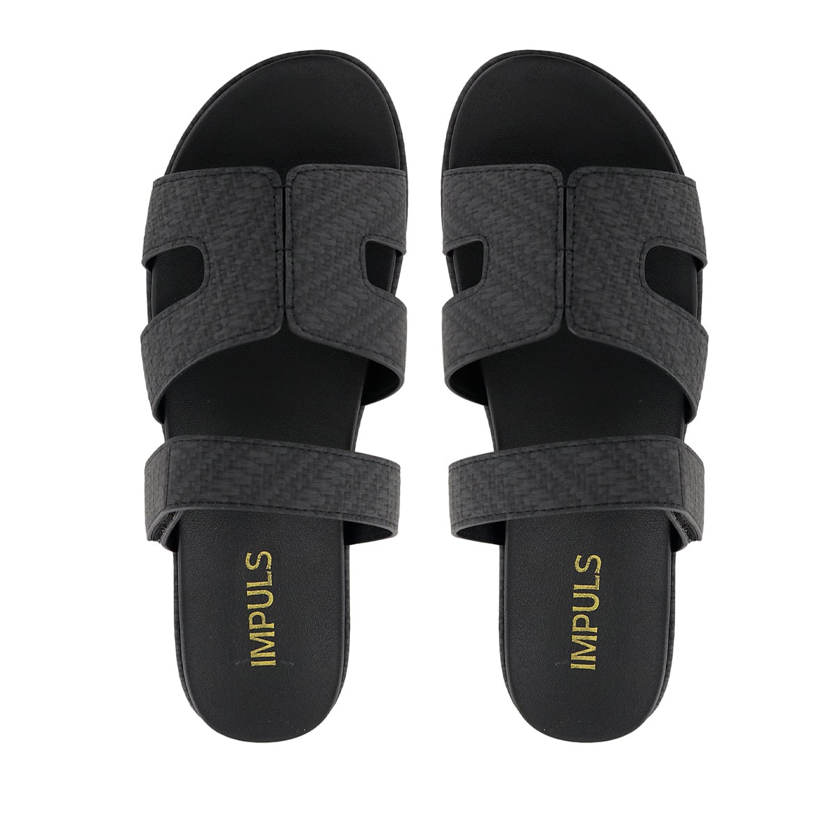 SANDALIAS CUÑA MUJER KESHA10 NEGRO - 5