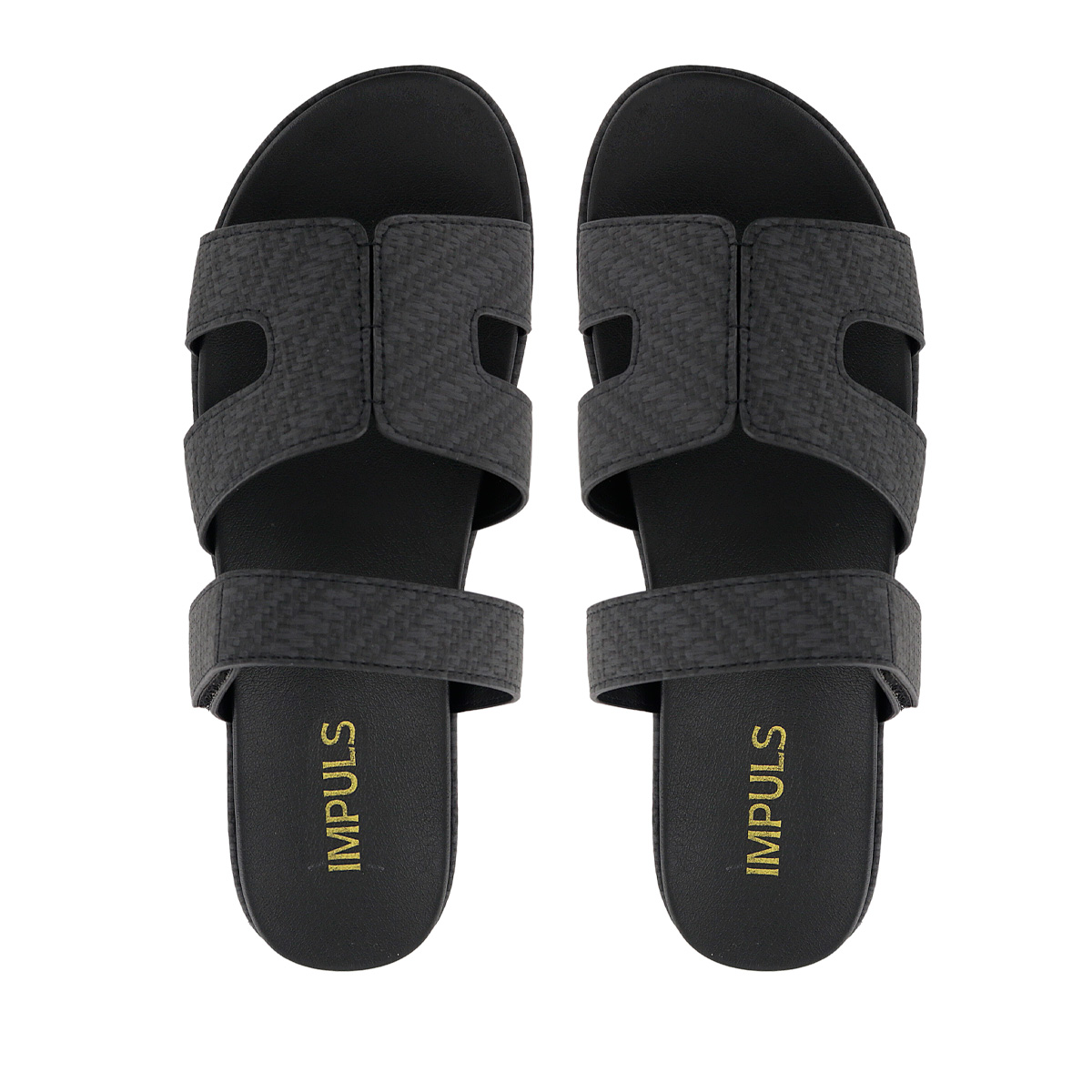 SANDALIAS CUÑA MUJER KESHA10 NEGRO - 5
