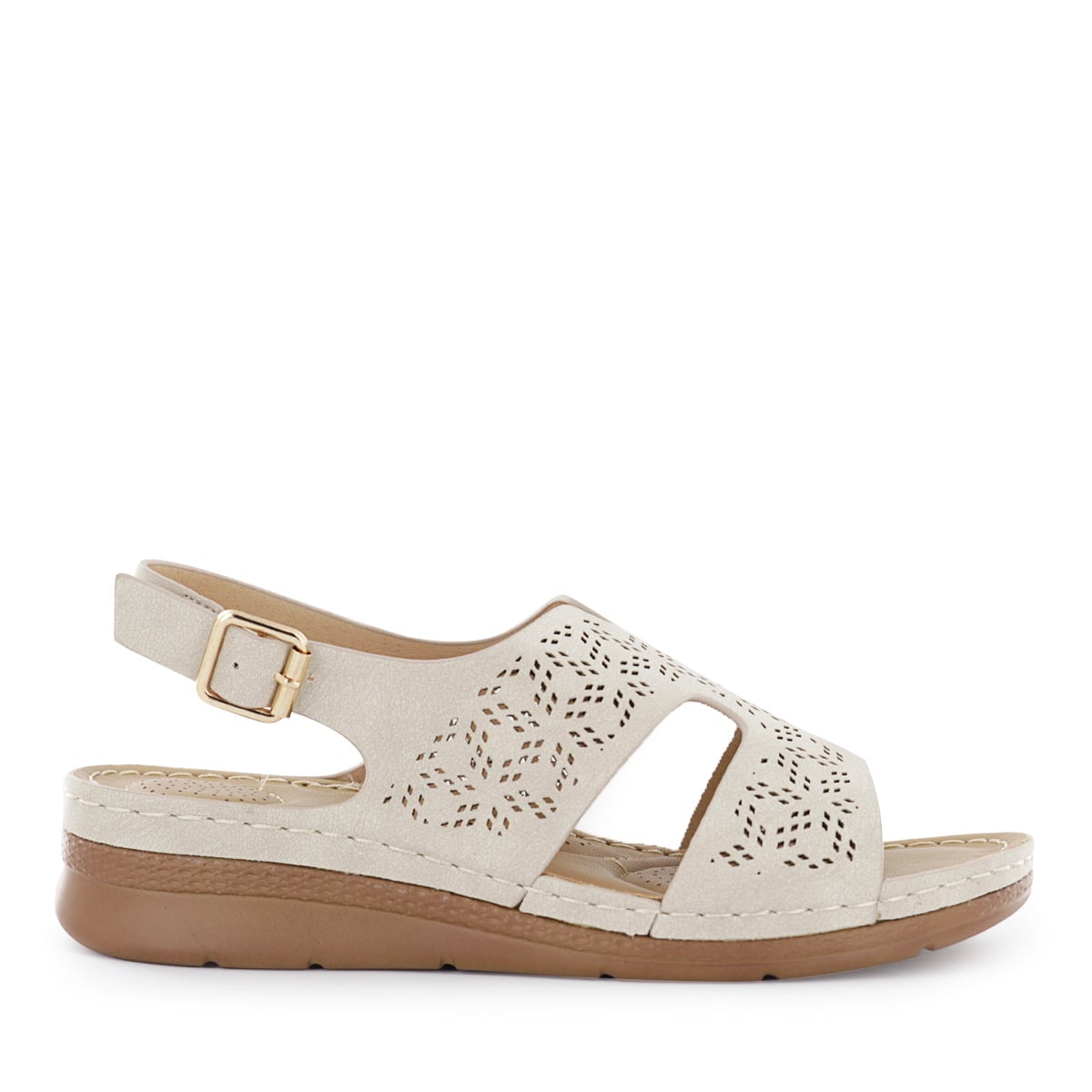 SANDALIAS CUÑA MUJER SAIDA16 HIELO - 2