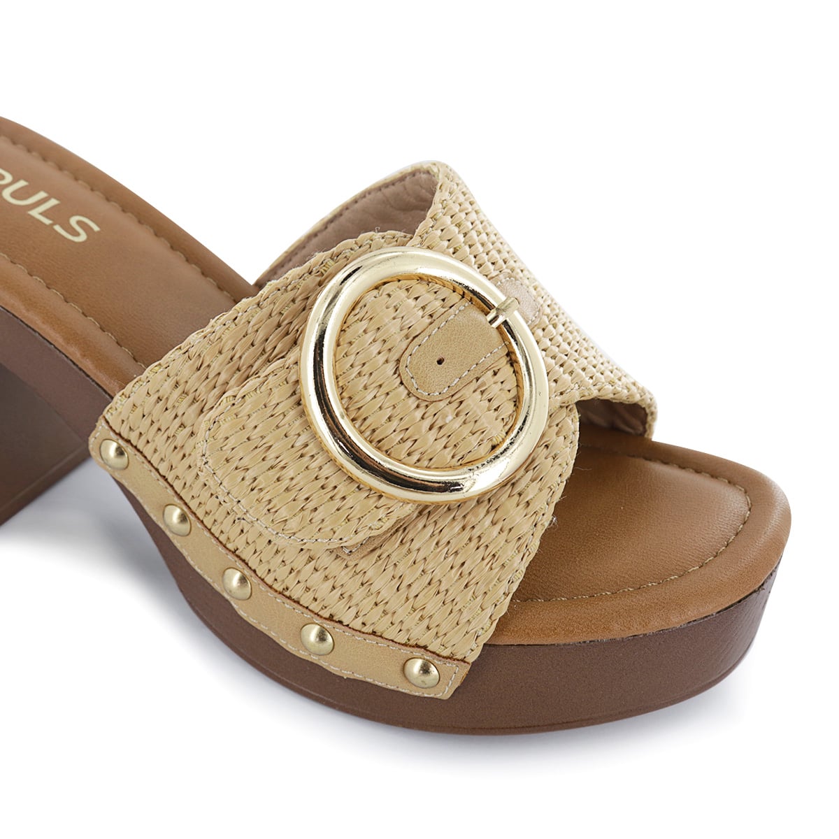 SANDALIAS TACO MUJER HALSEY04 RAFIA - 6
