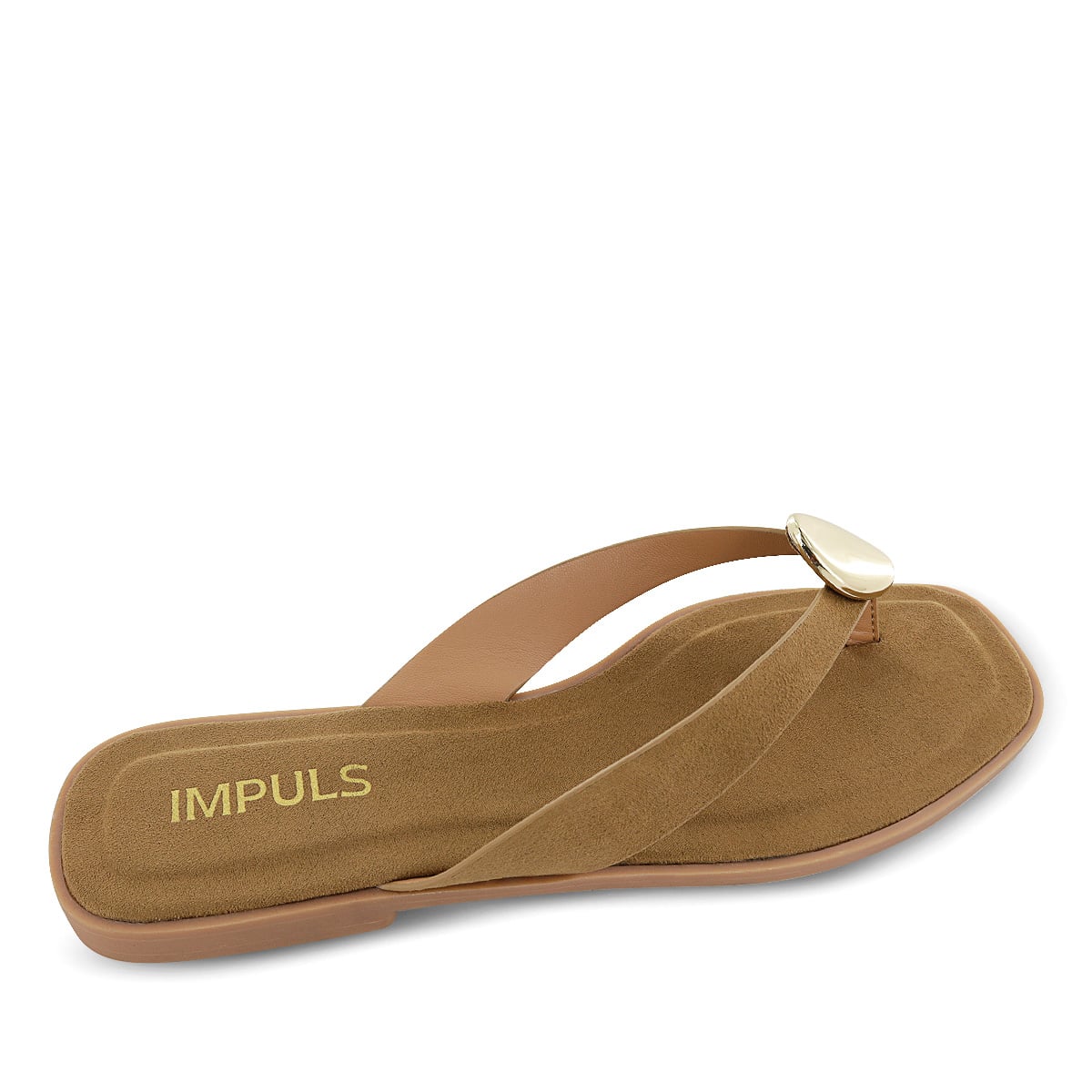 SANDALIAS FLATS MUJER DAIRA10 CAMEL - 3