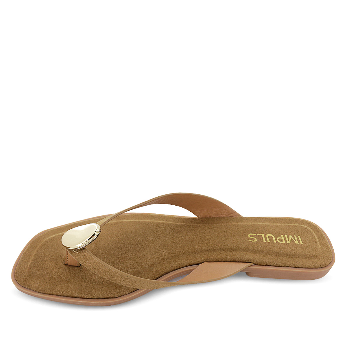 SANDALIAS FLATS MUJER DAIRA10 CAMEL - 4