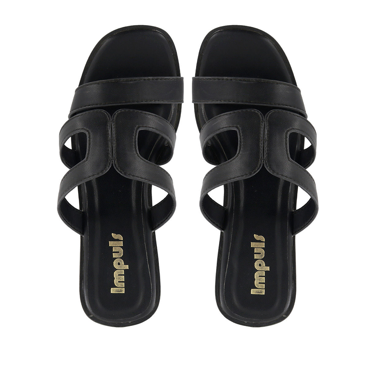 SANDALIAS CUÑA MUJER KESHA08 NEGRO - 5