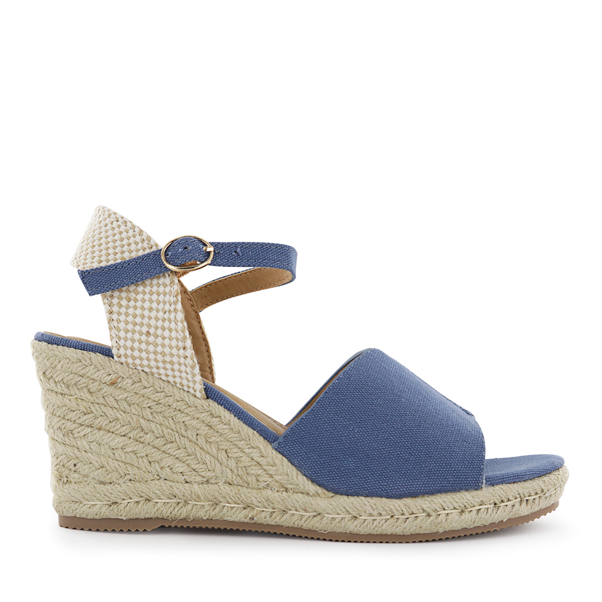 SANDALIAS CUÑA MUJER HELLEN04 NAVY - 2